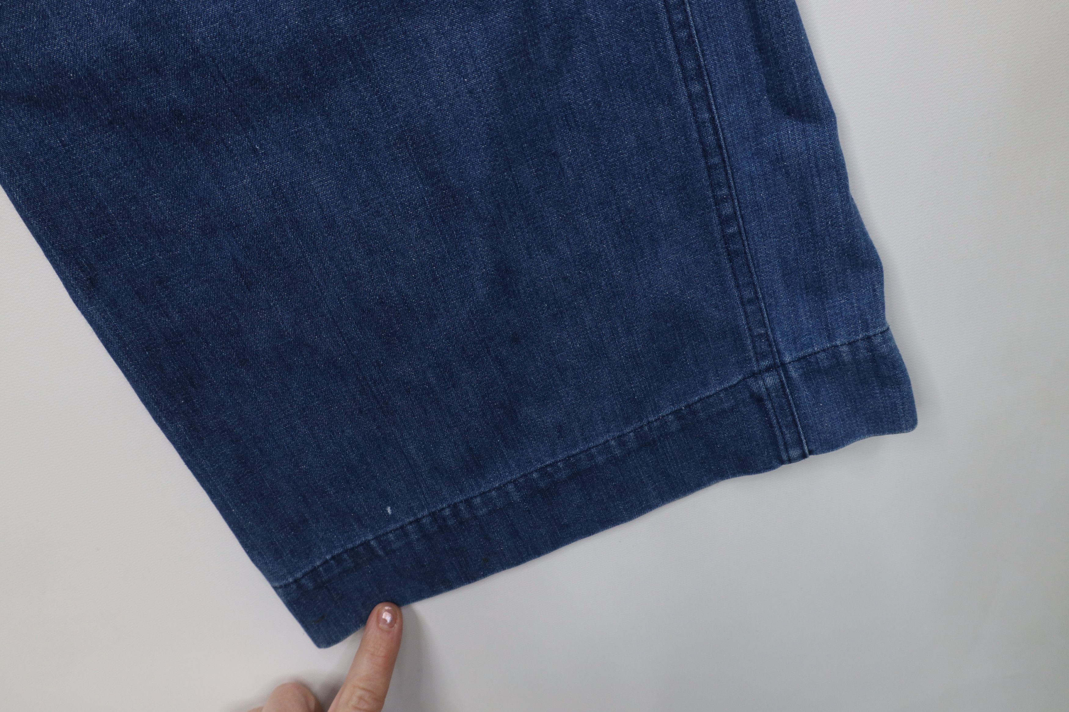 Vintage Vintage 70s Vietnam War USGI Bell Bottoms Denim Jeans USA Size US 34 / EU 50 - 5 Thumbnail