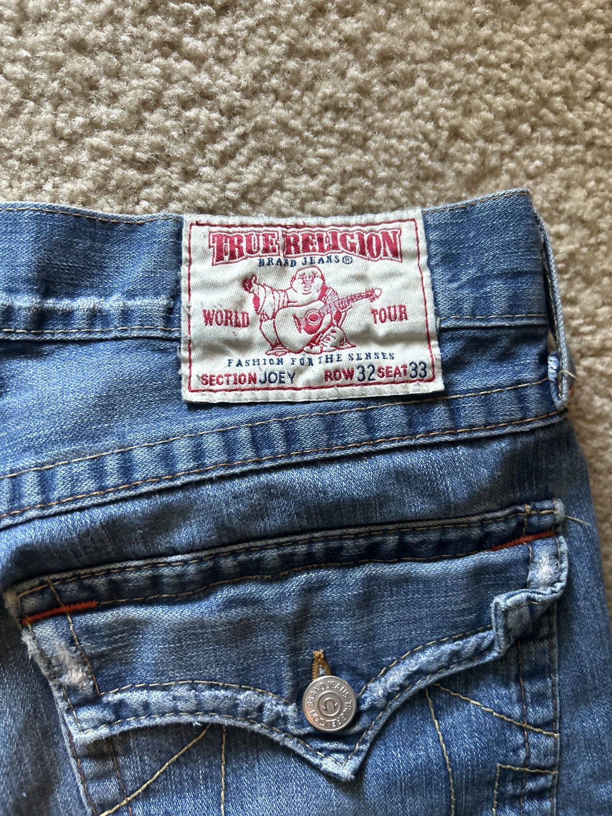 True Religion True Religion Bootcut Denim Size US 33 - 2 Thumbnail