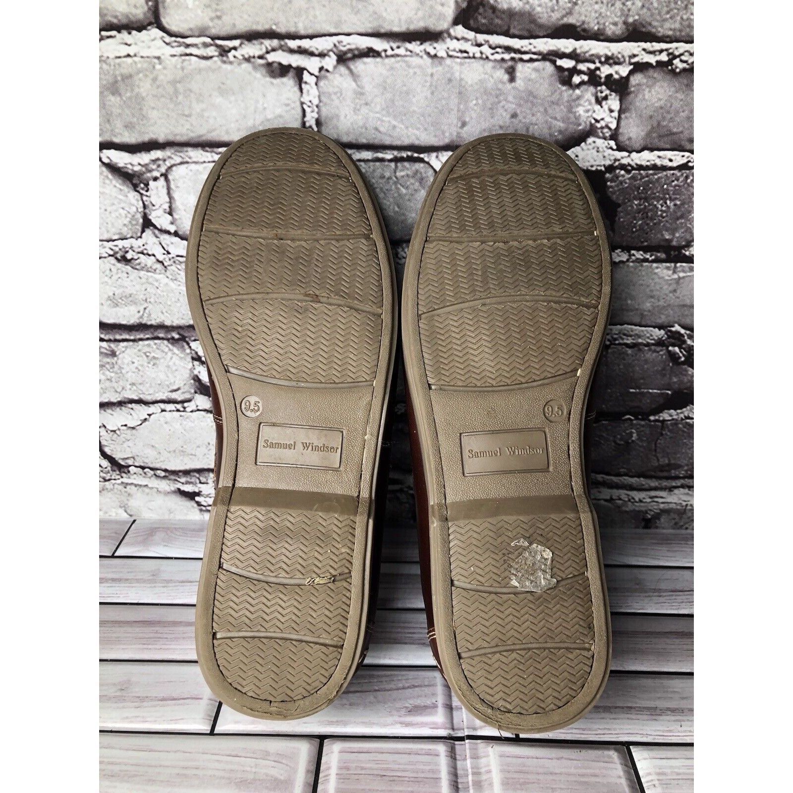 Windsor Smith Samuel Windsor Brown Leather Penny Loafers Casual Boat Shoes Size US 9.5 / EU 42-43 - 7 Thumbnail