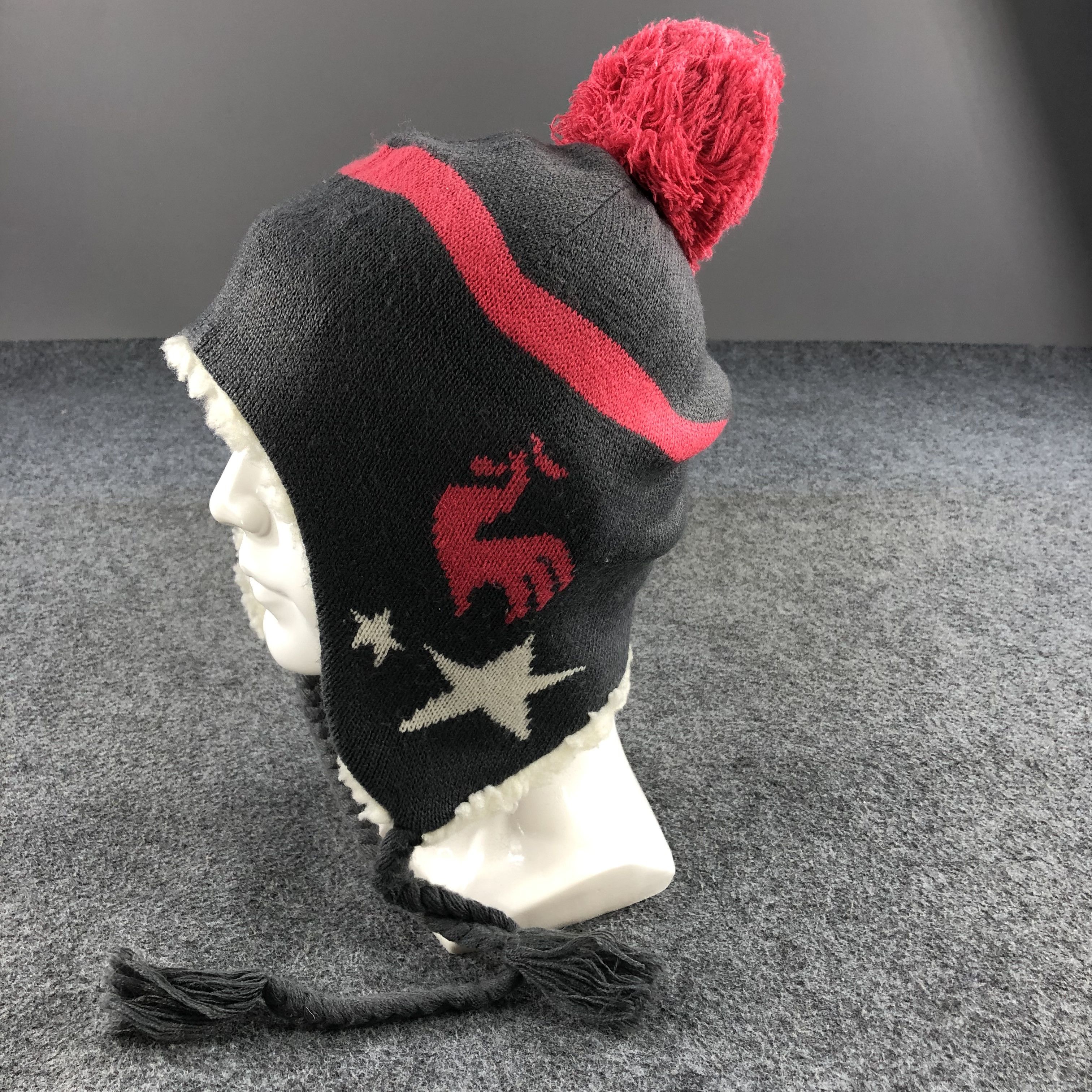 Le Coq Sportif Le Coq Sportif Earflap Bobble Beanie Snowcap Snow Hat B383 Size ONE SIZE - 1 Thumbnail