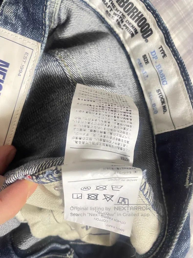 Neighborhood Neighborhood size S Bullet Hole King Bull Denim Pants Size US 27 - 4 Thumbnail