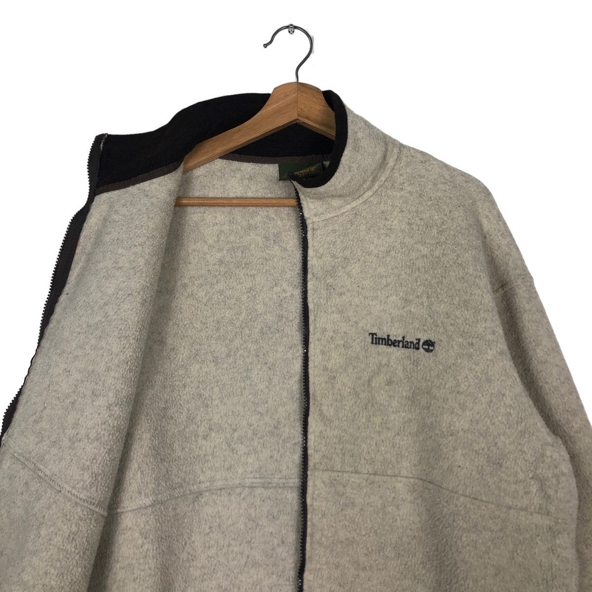 Japanese Brand 🔥Vintage Anorak Fleece Jacket Pull Over Timberland Big Logo Size US M / EU 48-50 / 2 - 12 Thumbnail