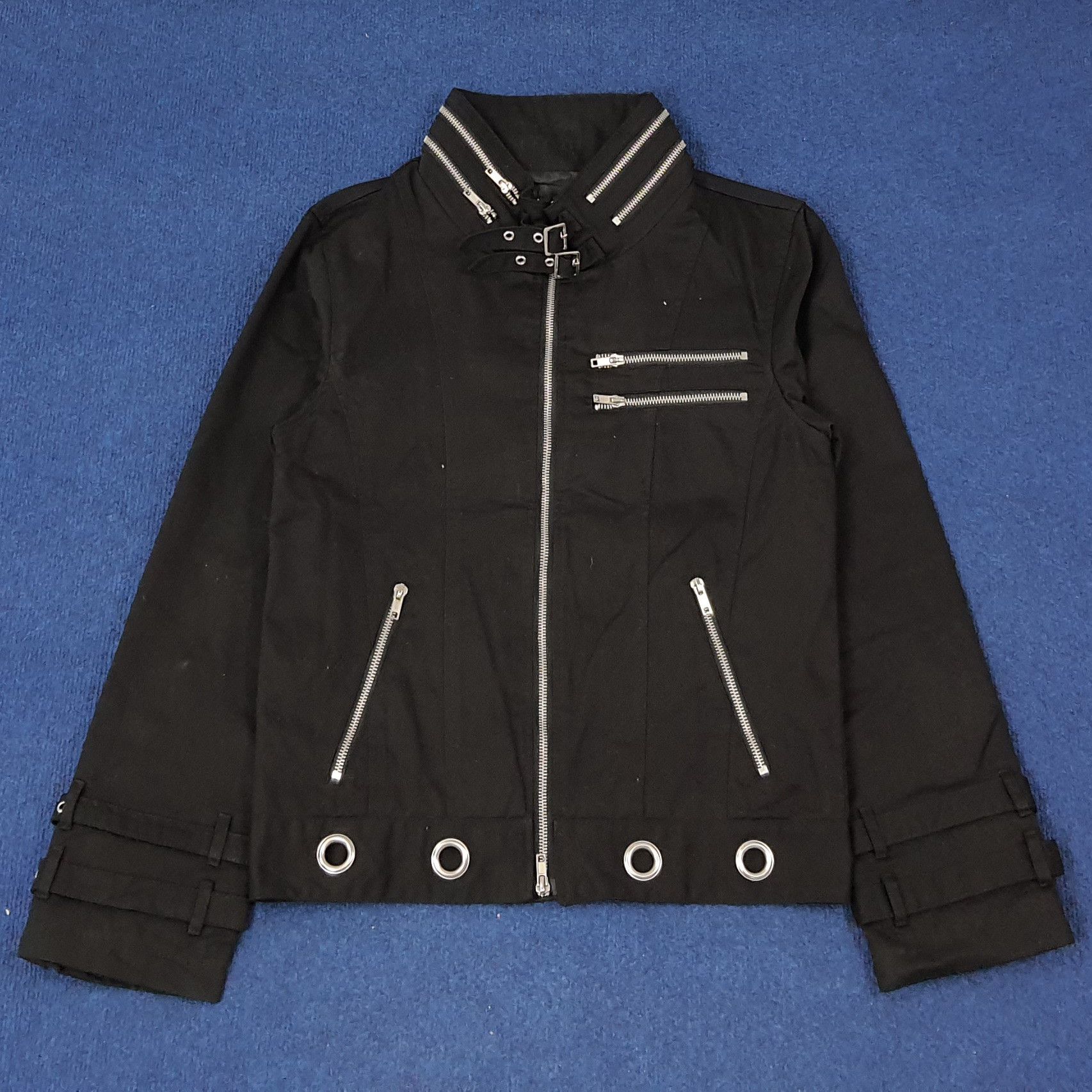 Japanese Brand × Seditionaries × Vintage Vintage Devil'n Bass Punk Seditionaries Custom Jacket C215N9 Size US XS / EU 42 / 0 - 2 Thumbnail
