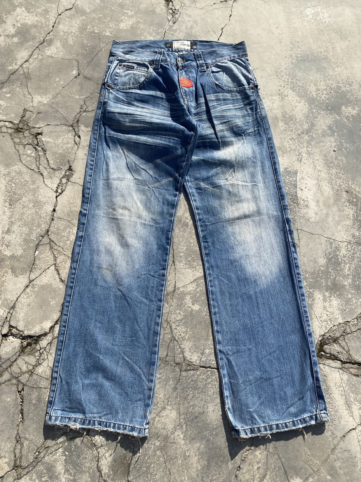 Energie ENERGIE Distressed Baggy Jeans Size US 32 / EU 48 - 1 Thumbnail
