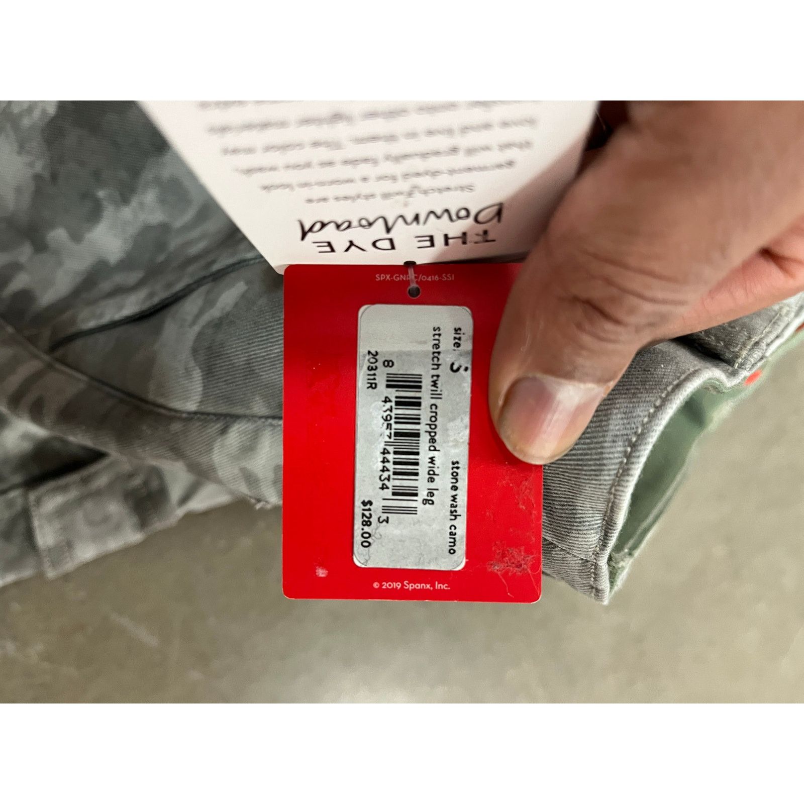 Spanx SPANX - Cropped Twill Cargo Pants / Army Fatigue / S / NWT Size 27" / US 4 / IT 40 - 7 Thumbnail