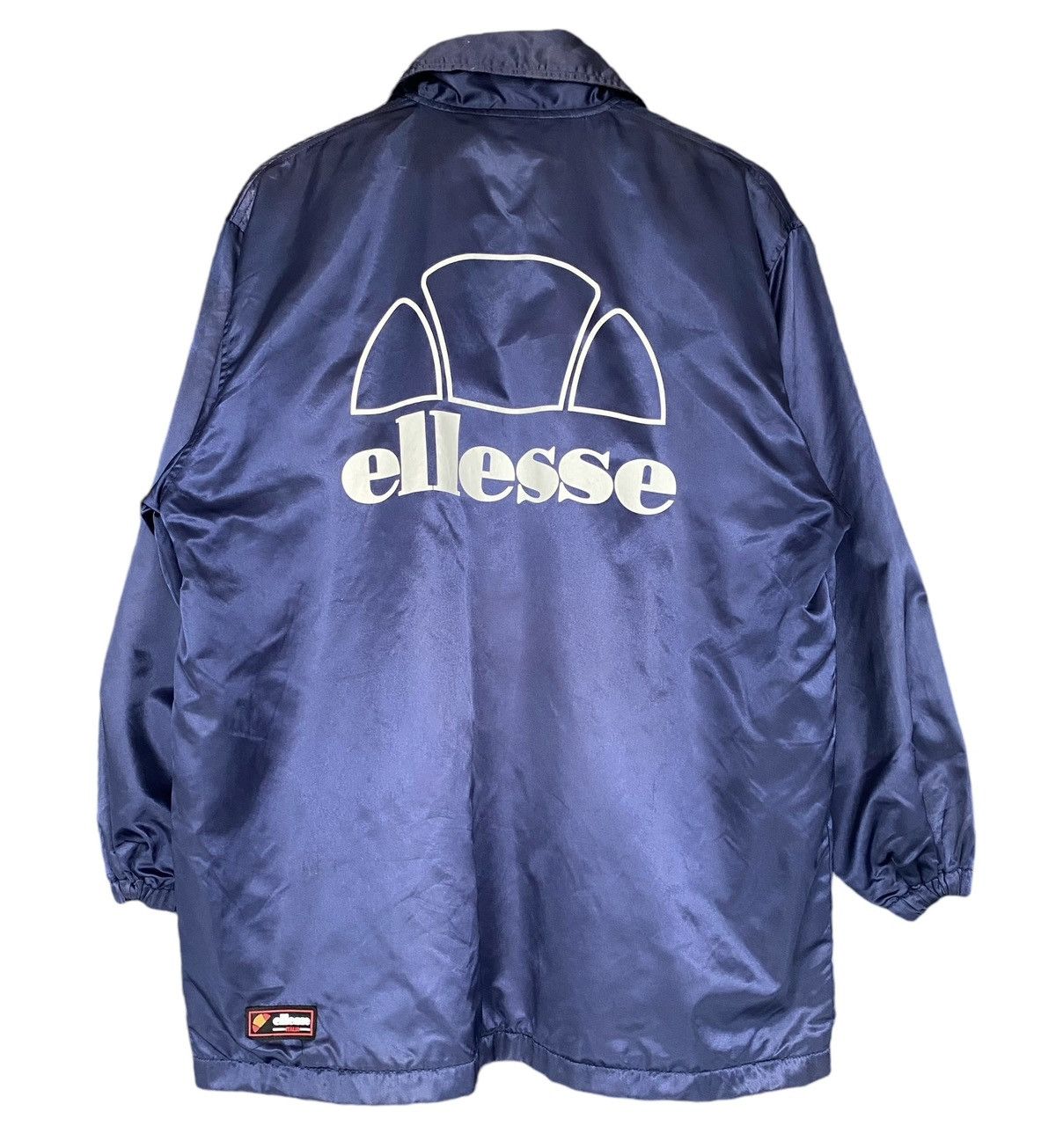 Vtg ELLESE 90s Polyster Button Jacket