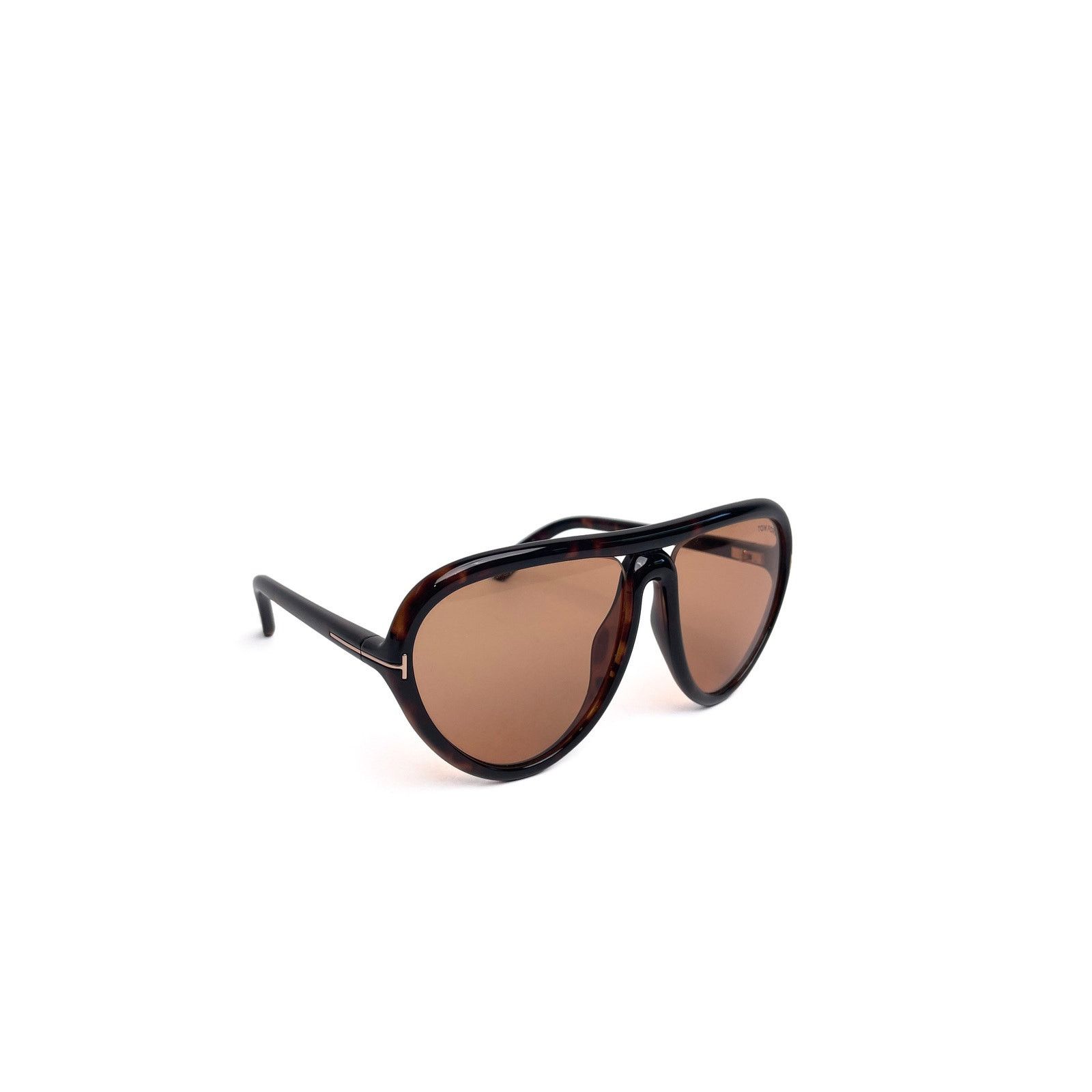 Tom Ford Tortoiseshell Oversize Brown Lens Sunnies Size ONE SIZE - 2 Thumbnail
