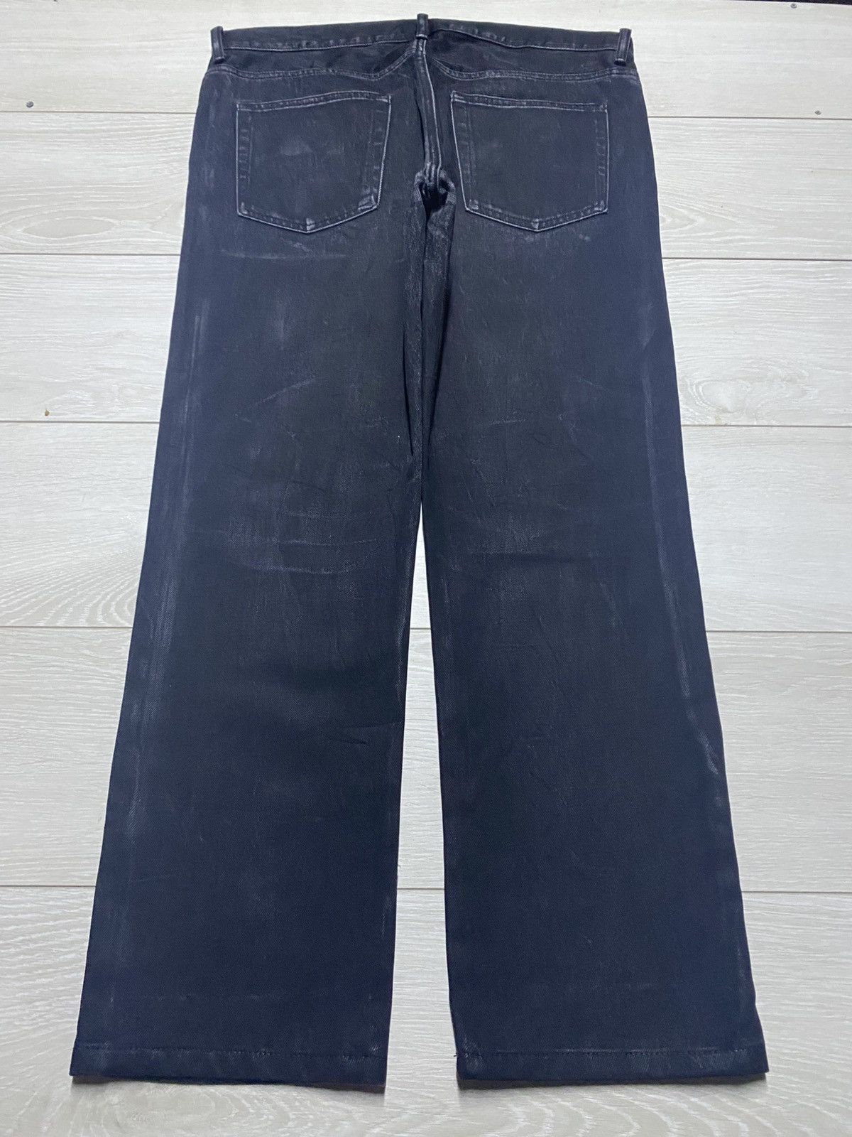 Club Sorayama × Uniqlo Vintage Uniqlo :C Distressed Repair Slim Jeans Size US 37 - 2 Thumbnail