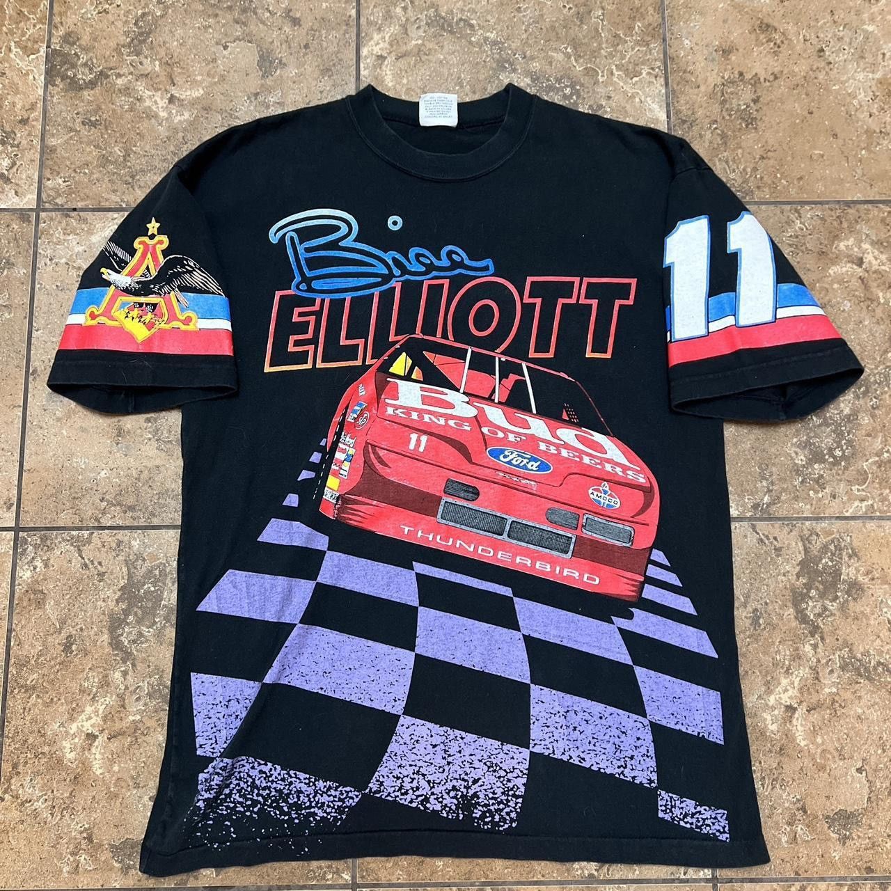 NASCAR Large Bill Elliot MotorSports Traditions AOP Graphic T-Shirt Size US L / EU 52-54 / 3 - 1 Thumbnail
