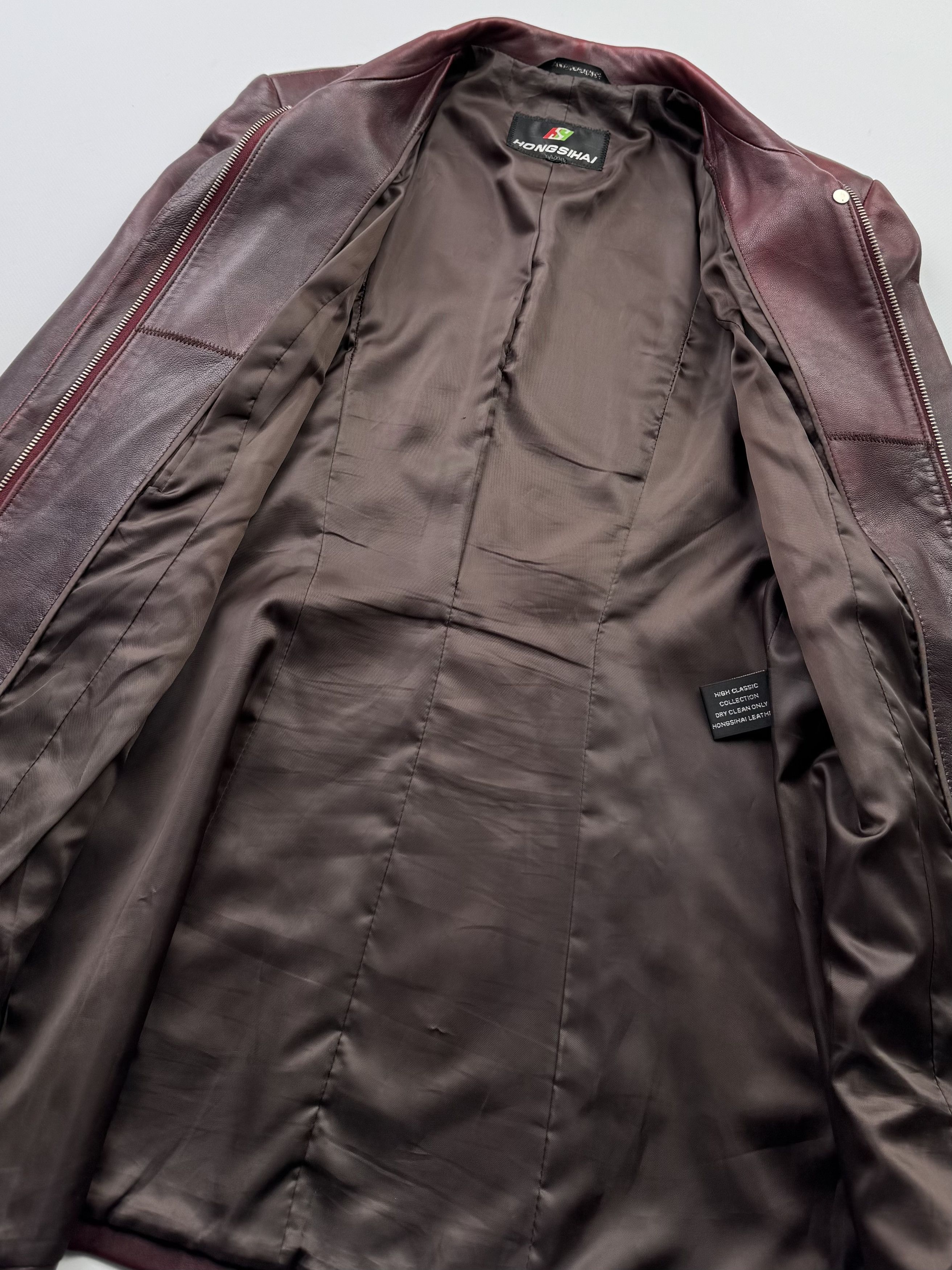 Japanese Brand Vintage Leather Jacket B775(V148)E2 Size M / US 6-8 / IT 42-44 - 6 Thumbnail