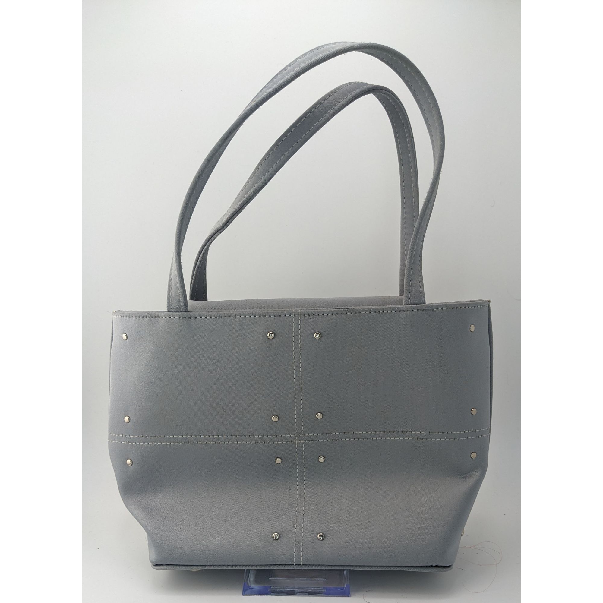 Other Vintage Arleen C Y2K Gray Tote Bag With Stud Accents & Magne Size ONE SIZE - 5 Thumbnail