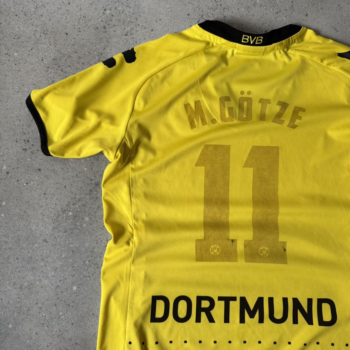 Kappa 2010/2011 Borrusia Dortmund Mario Gotze Kappa Soccer Jersey Size US L / EU 52-54 / 3 - 9 Thumbnail