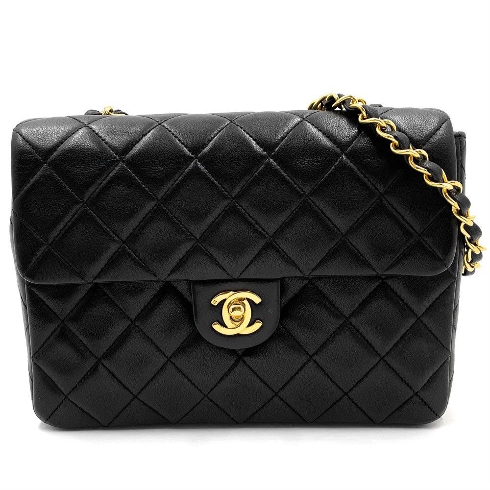 Chanel Shoulder Bag Mini Matelasse Chain Bag