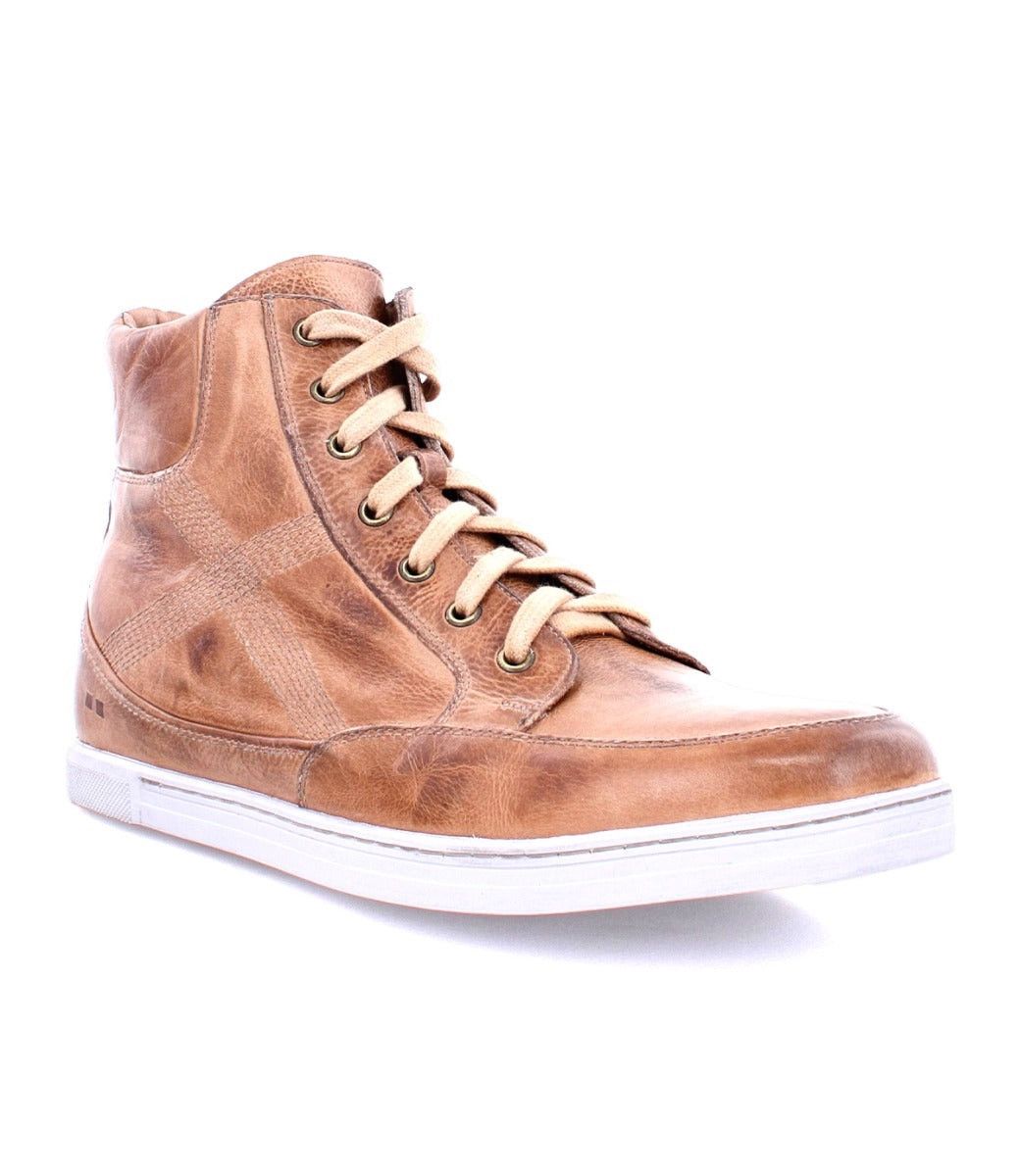 Bed Stu BED STU Tan Lordmind Hightop Leather Sneakers Size US 10.5 / EU 43-44 - 2 Thumbnail
