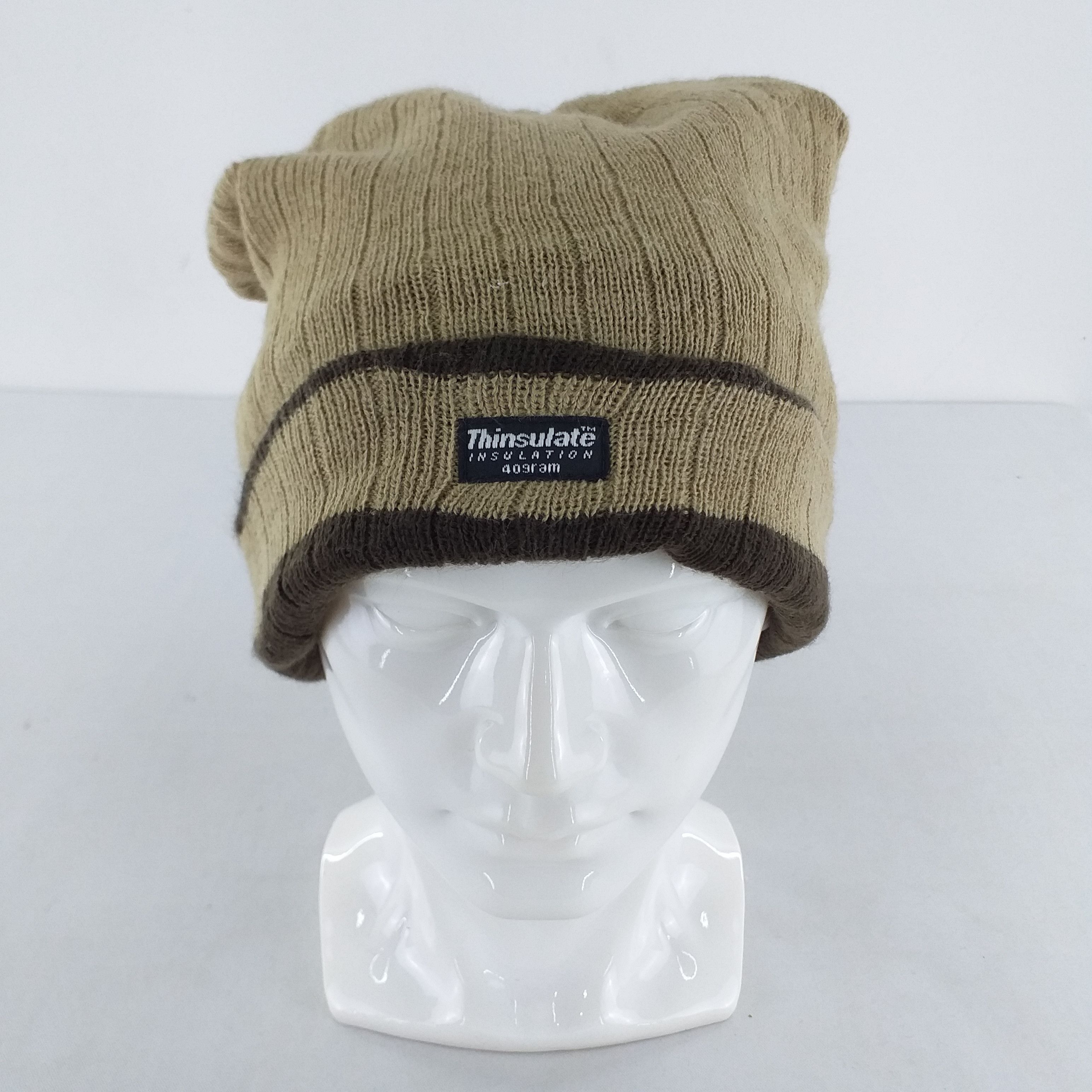 Vintage Thinsulate Insulation 40 gram Plain Snow Cap Beanie -BN485 Size ONE SIZE - 1 Thumbnail