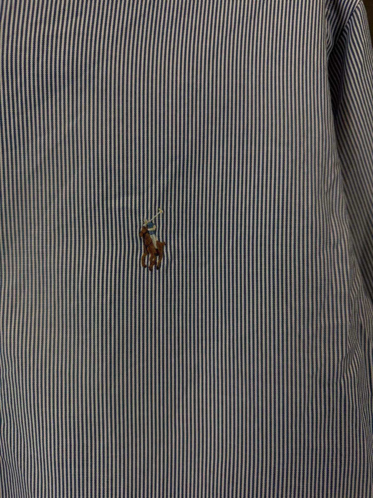 Polo Ralph Lauren Polo Ralph Lauren vintage designer logo striped shirt Size US L / EU 52-54 / 3 - 3 Thumbnail