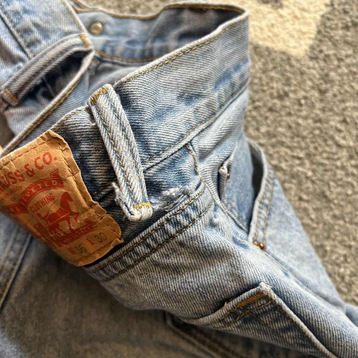 Levi's × Vintage levi’s 550 cut denim shorts Size US 34 / EU 50 - 4 Thumbnail