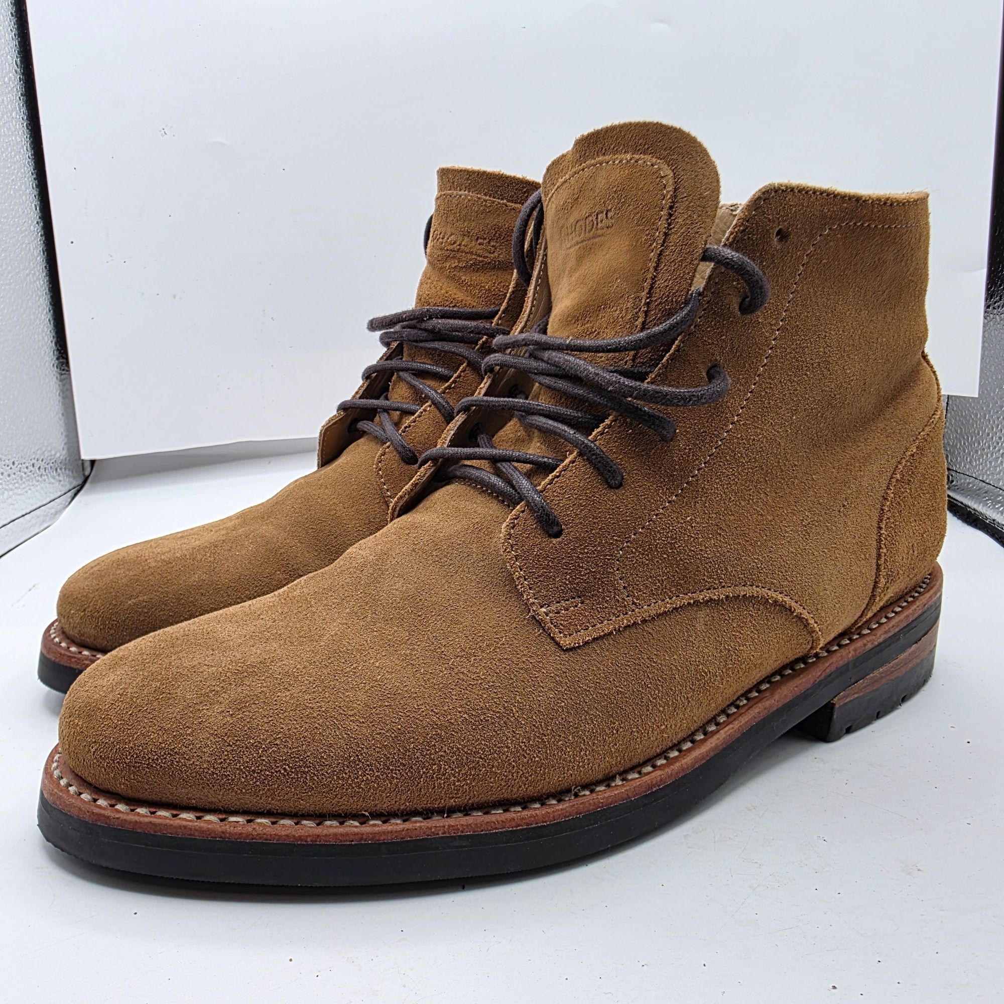Rhodes Rhodes Footwear Logan Boot Mens Size 9 Mojave Suede Leather Size US 9 / EU 42 - 4 Thumbnail