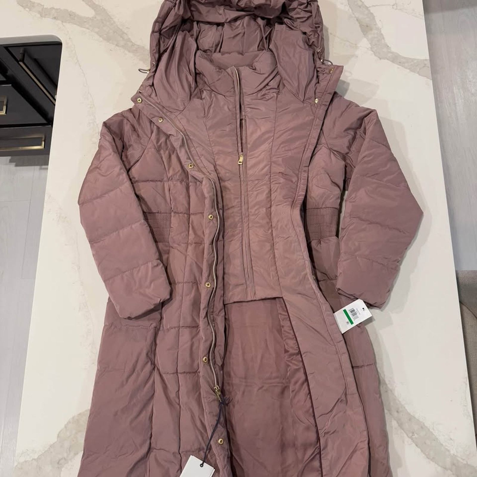 Cole Haan Cole Haan NWT Signature Tafetta Down Coat Parka Women Large Size L / US 10 / IT 46 - 4 Thumbnail