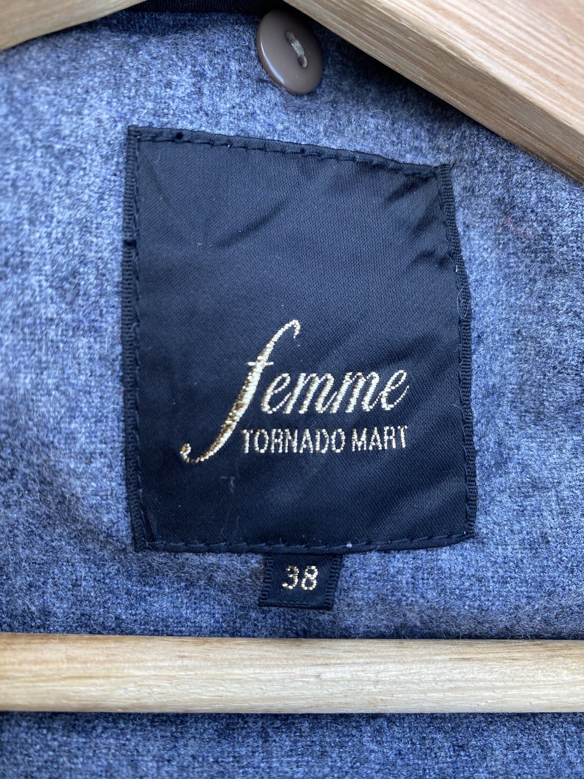 Tornado Mart Rare Femme Tornado Mart Faux Fur Frill Hooded Coat Jacket Size S / US 4 / IT 40 - 11 Thumbnail