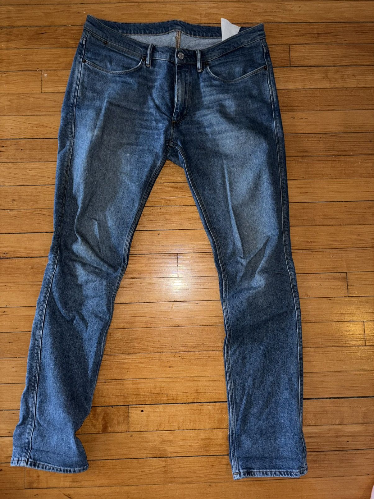 Acne Studios Acne Studios Max Mid Blue Jeans Size US 33 - 1 Thumbnail