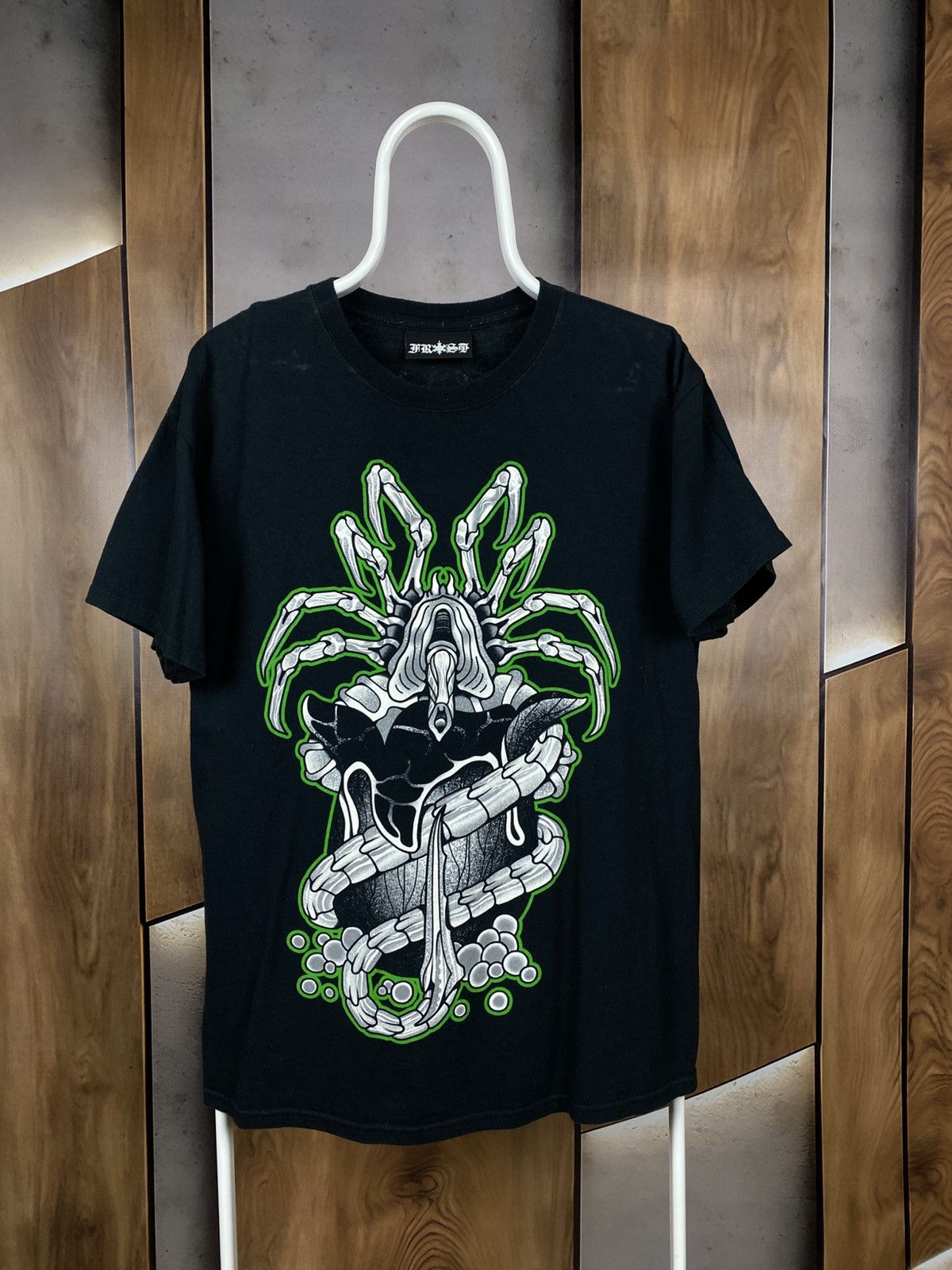 Vintage 💀T-Shirt Alien Movie Logo Horror Tee💀 Size US L / EU 52-54 / 3 - 1 Thumbnail