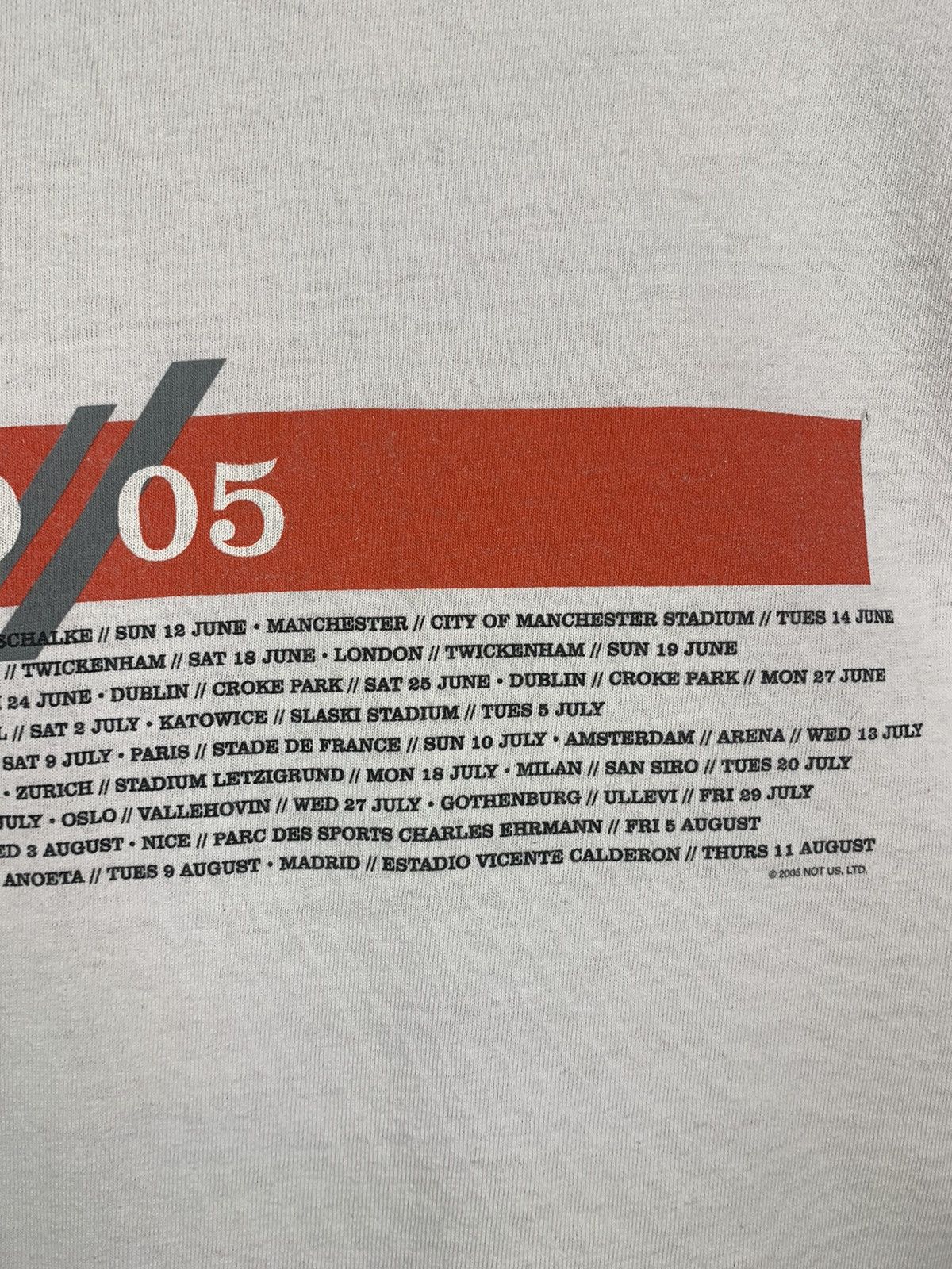 Band Tees Vintage 2005 U2 Vertigo T-shirt Size US M / EU 48-50 / 2 - 19 Thumbnail