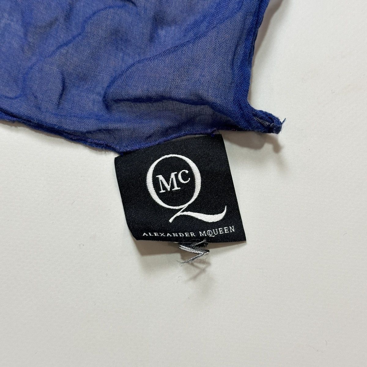 Alexander McQueen FREE SHIP Alexander McQueen scarf razor blade MCQ skull Size ONE SIZE - 3 Thumbnail