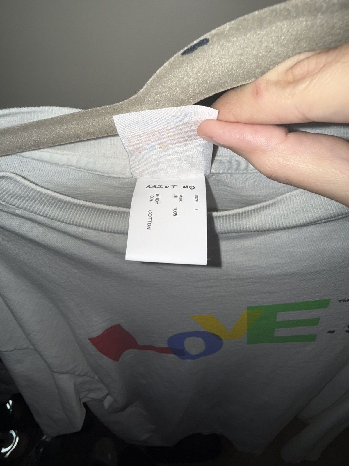 Saint Michael Saint michael love song shirt Size US L / EU 52-54 / 3 - 5 Thumbnail