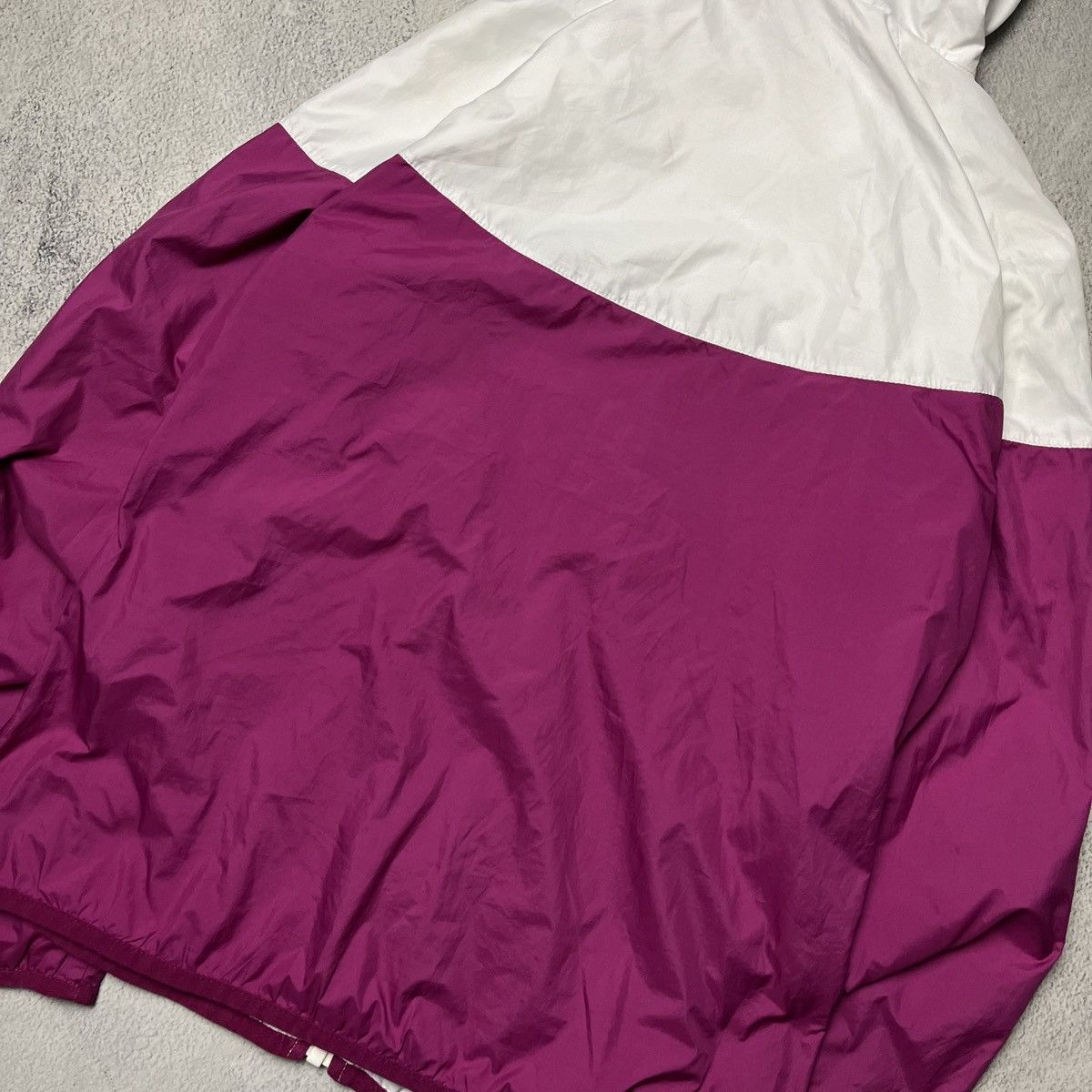 Nike × Vintage 90’s vintage Nike Nylon y2k windbreaker jacket Size S / US 4 / IT 40 - 6 Thumbnail