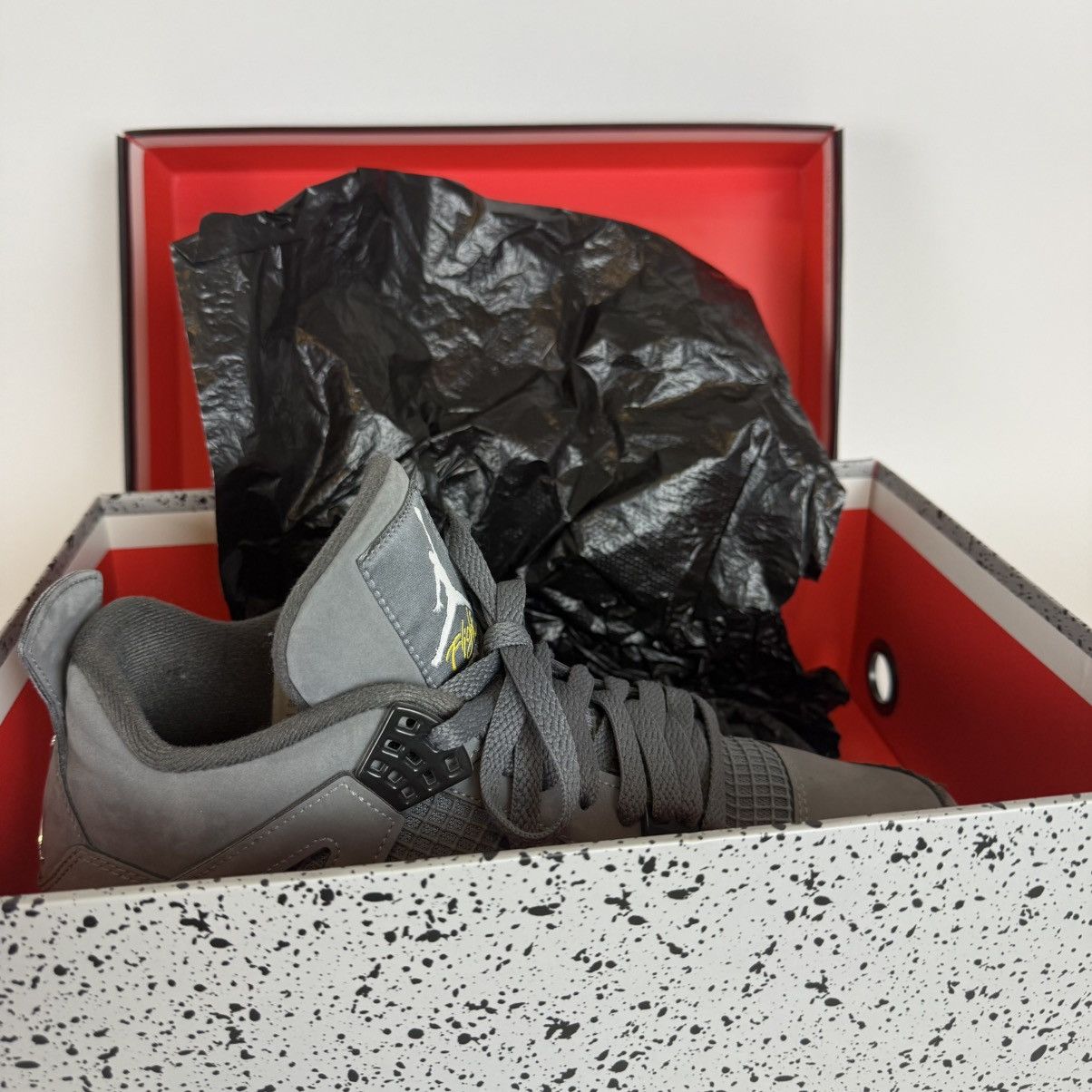 Jordan Brand × Nike Size 10.5-Jordan 4 Cool Gray-NEAR BRAND NEW Size US 10.5 / EU 43-44 - 17 Thumbnail