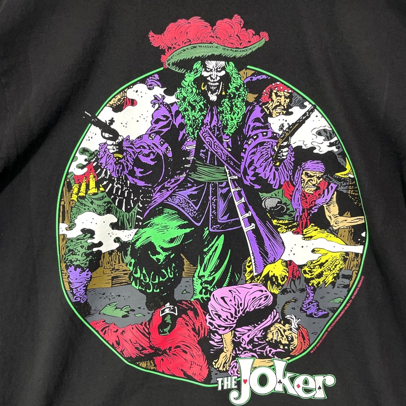 Market Pirate Joker Shirt Mens Large Black Szechuan Market Streetwear DC Boot Pullover Size US L / EU 52-54 / 3 - 3 Thumbnail