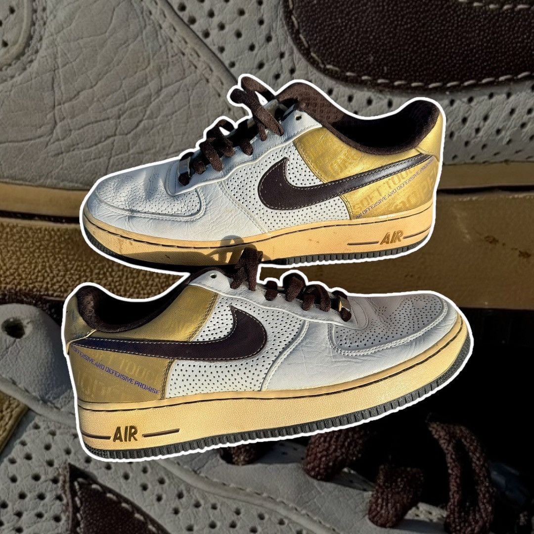 Nike 2007 Nike Air Force 1 Low “Micheal Cooper” Size US 9 / EU 42 - 1 Thumbnail