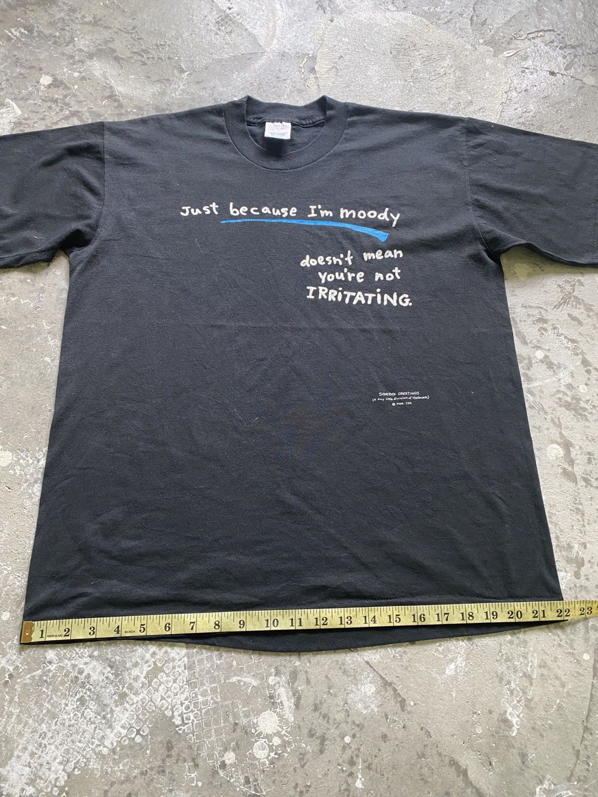 Other × Vintage Vintage 80s Quote Tee Size US L / EU 52-54 / 3 - 9 Thumbnail