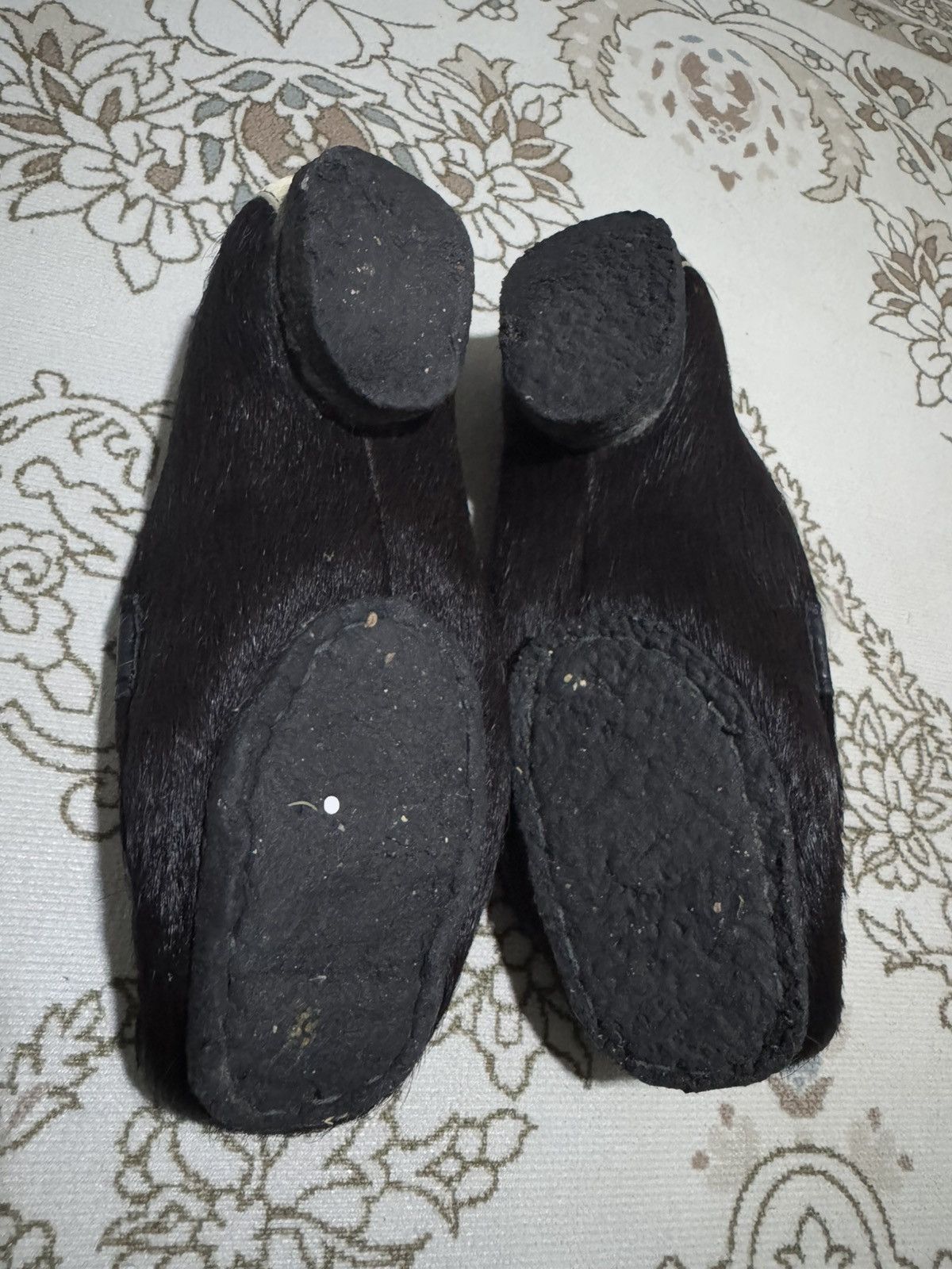 Leather × Y's × Yohji Yamamoto RARE! Y’s Slunk Leather Slip On Shoes Size US 4 / IT 34 - 7 Thumbnail