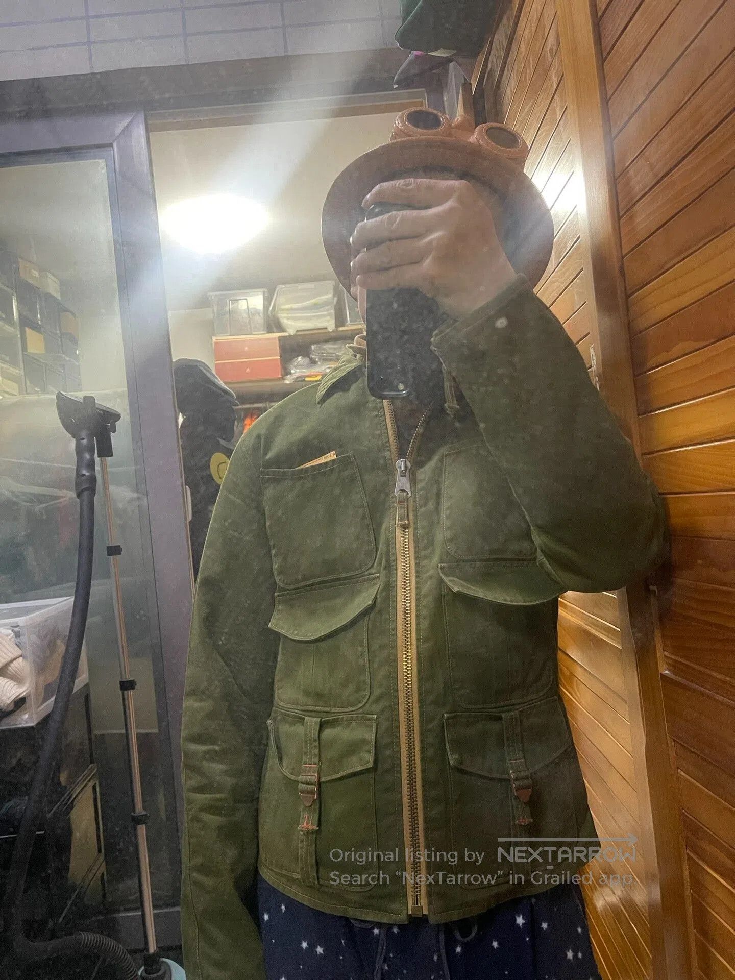 Freewheelers freewheelers green military style utility jacket. Size US M / EU 48-50 / 2 - 8 Thumbnail