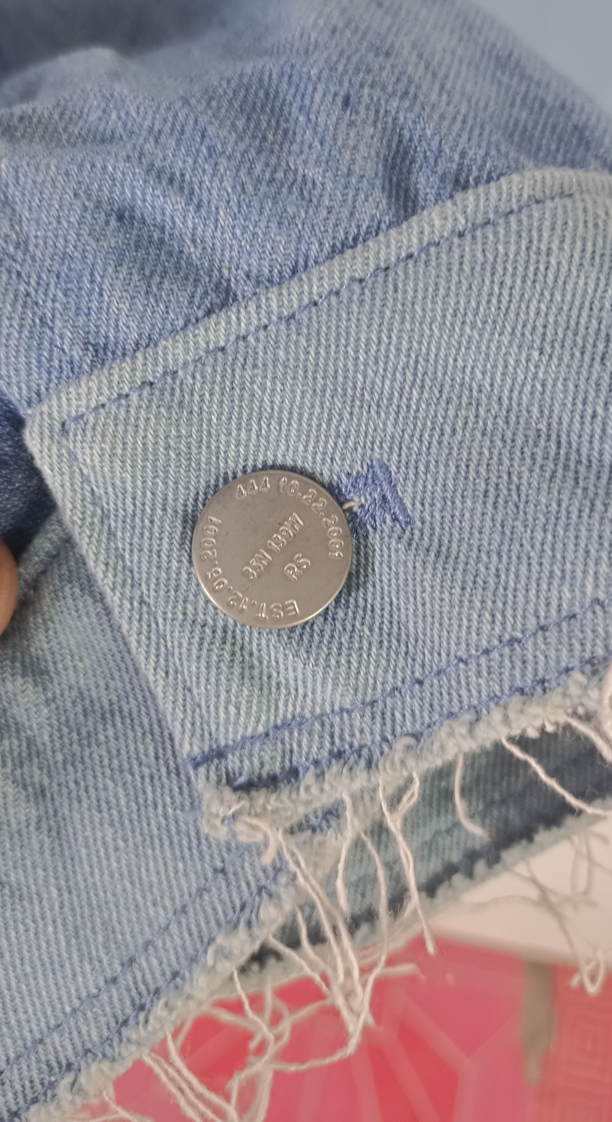 Japanese Brand Rivet & Surge Tsukihugi Pacthwork Denim Jacket Size US XL / EU 56 / 4 - 7 Thumbnail