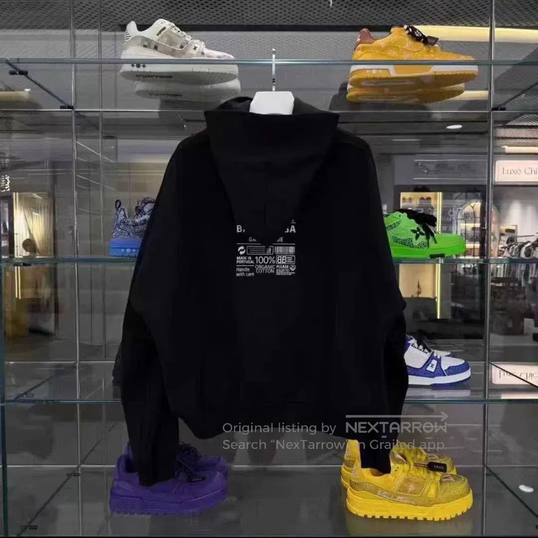 Balenciaga Balenciaga Eco Logo Hoodie. Size US L / EU 52-54 / 3 - 2 Thumbnail