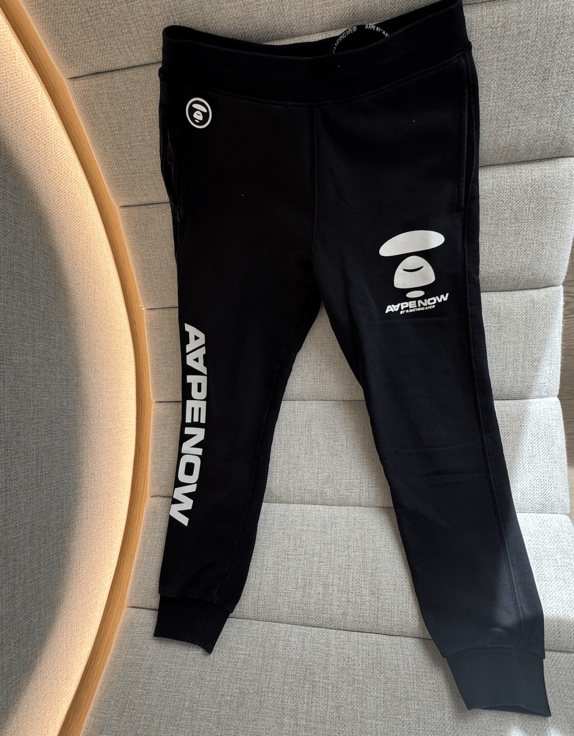 Aape AAPE SWEATPANTS SMALL Size US 30 / EU 46 - 1 Thumbnail