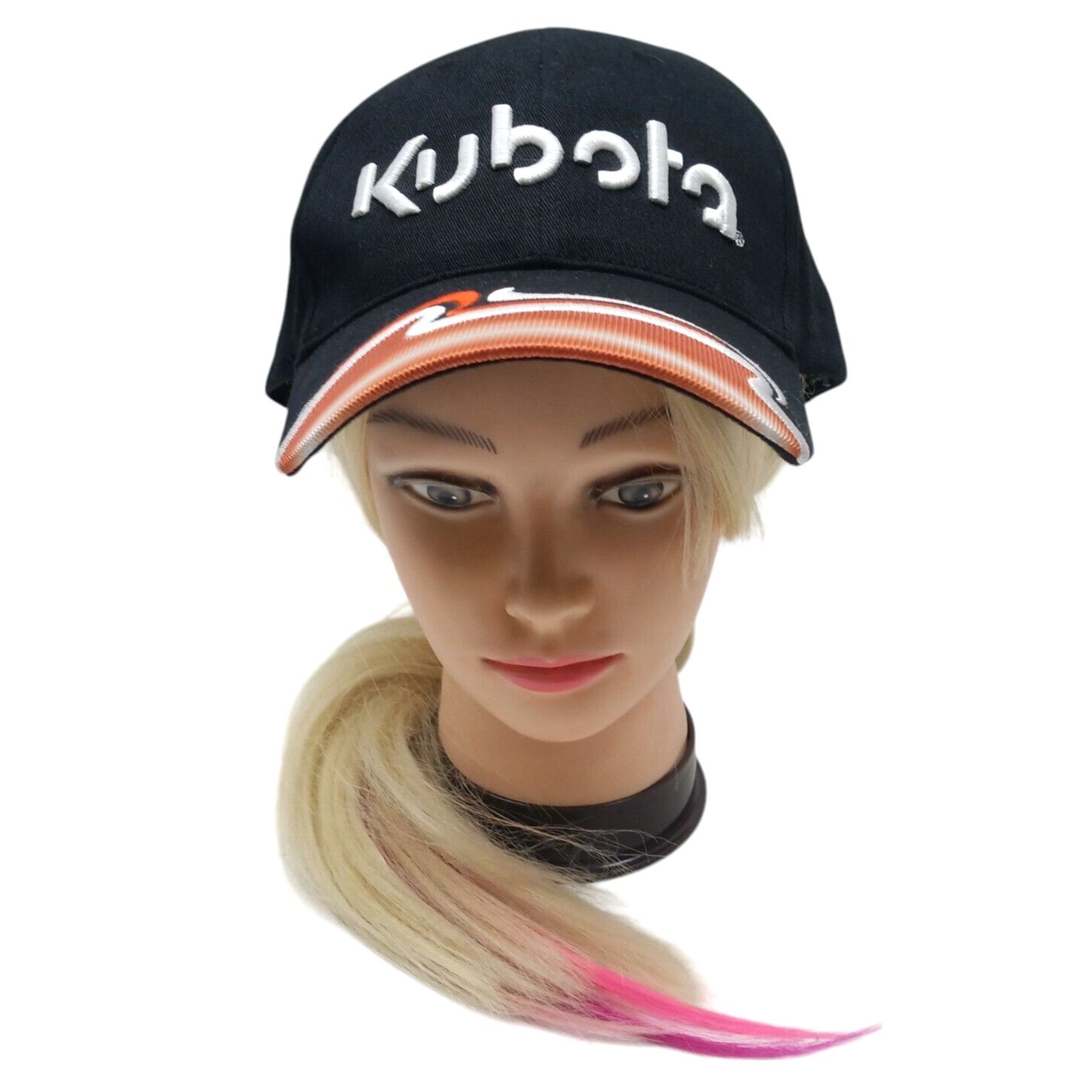 Kuboraum Kubota Hat Cap Strapback Adjustable Adult K Products Black Size ONE SIZE - 1 Thumbnail