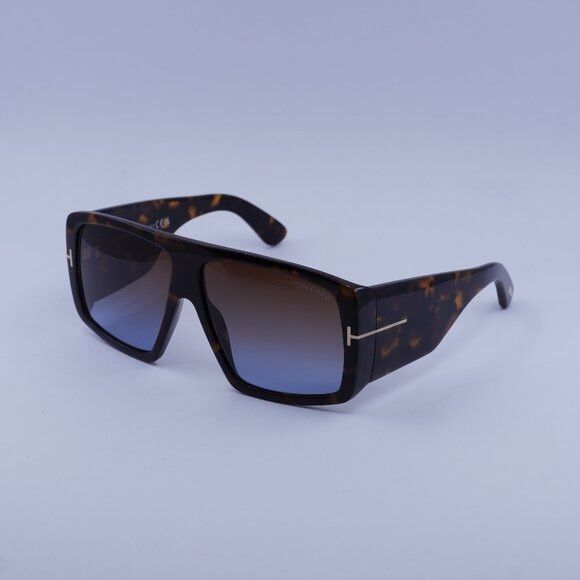 Tom Ford Tom Ford FT1036 56F Raven Sunglasses Havana Aviator Frame Size ONE SIZE - 1 Thumbnail