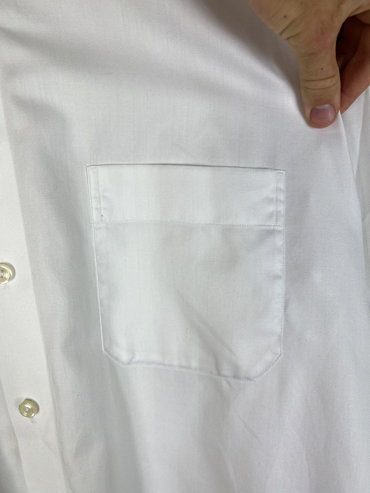 Eton Eton Classic White Shirt Button Up Size US XL / EU 56 / 4 - 4 Thumbnail