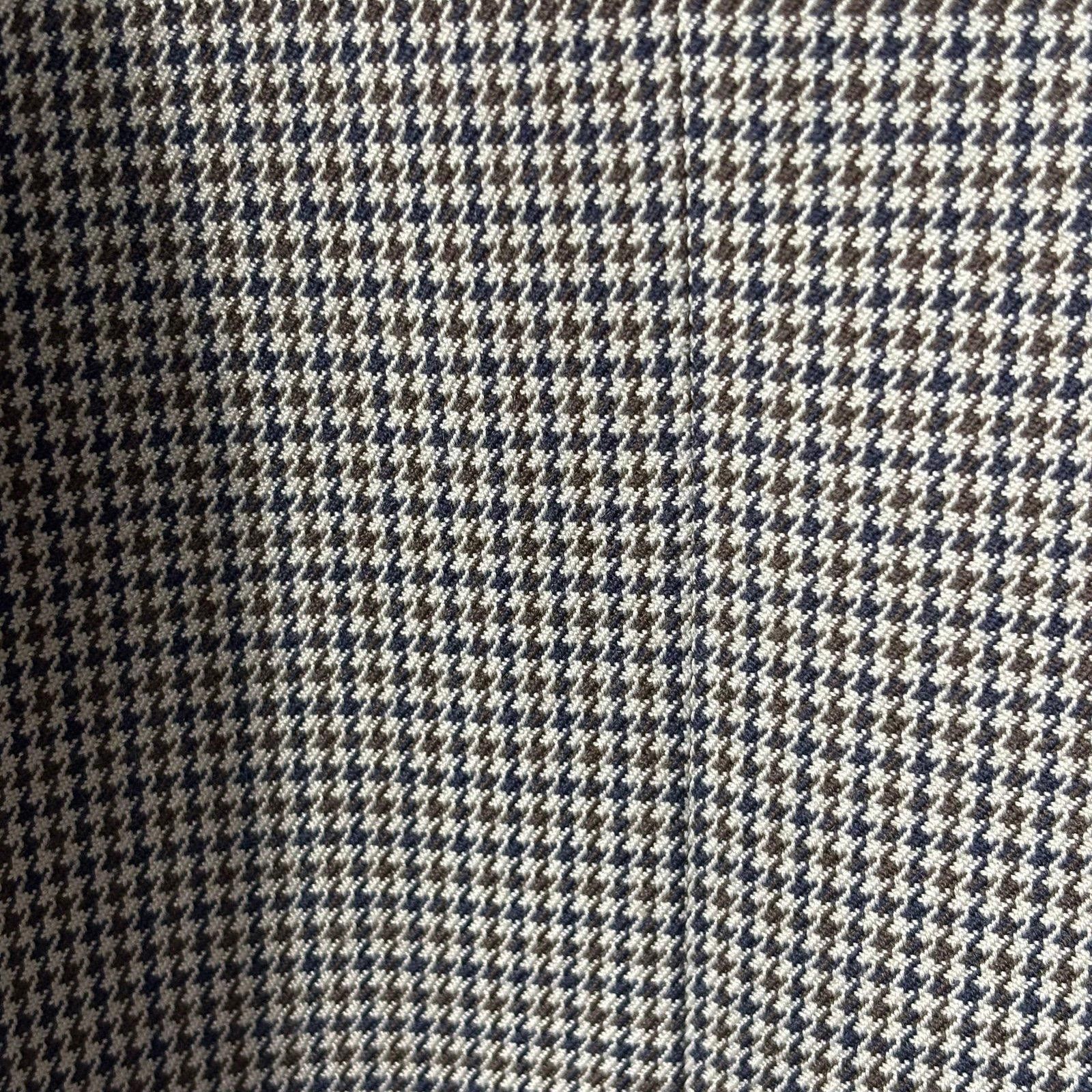 Stafford Stafford Essentials Men's Houndstooth Blazer 48 Regular Size 48R - 6 Thumbnail