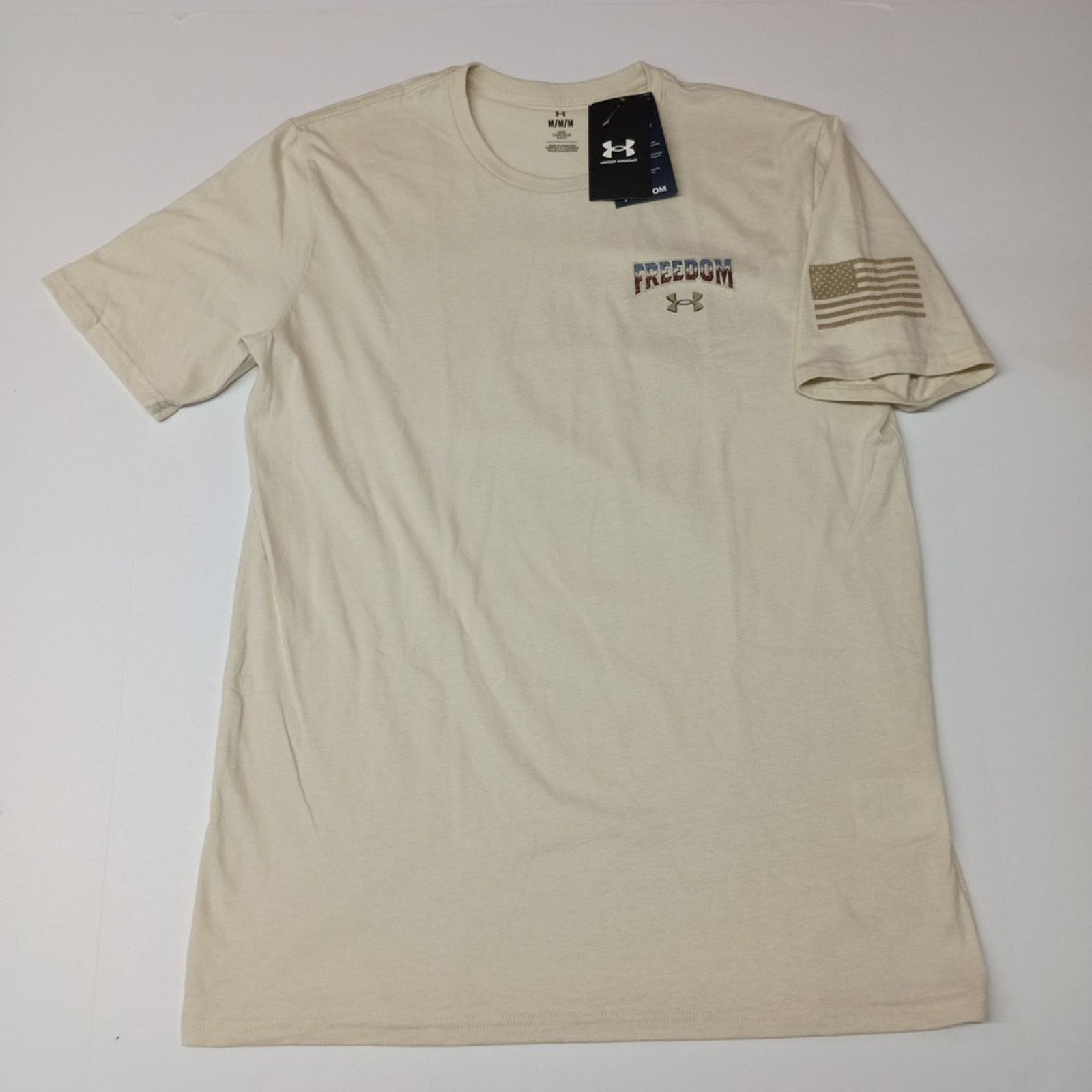 Under Armour Under Armour Military Graphic Tee Men's M Freedom T-Shirt Size US M / EU 48-50 / 2 - 2 Thumbnail