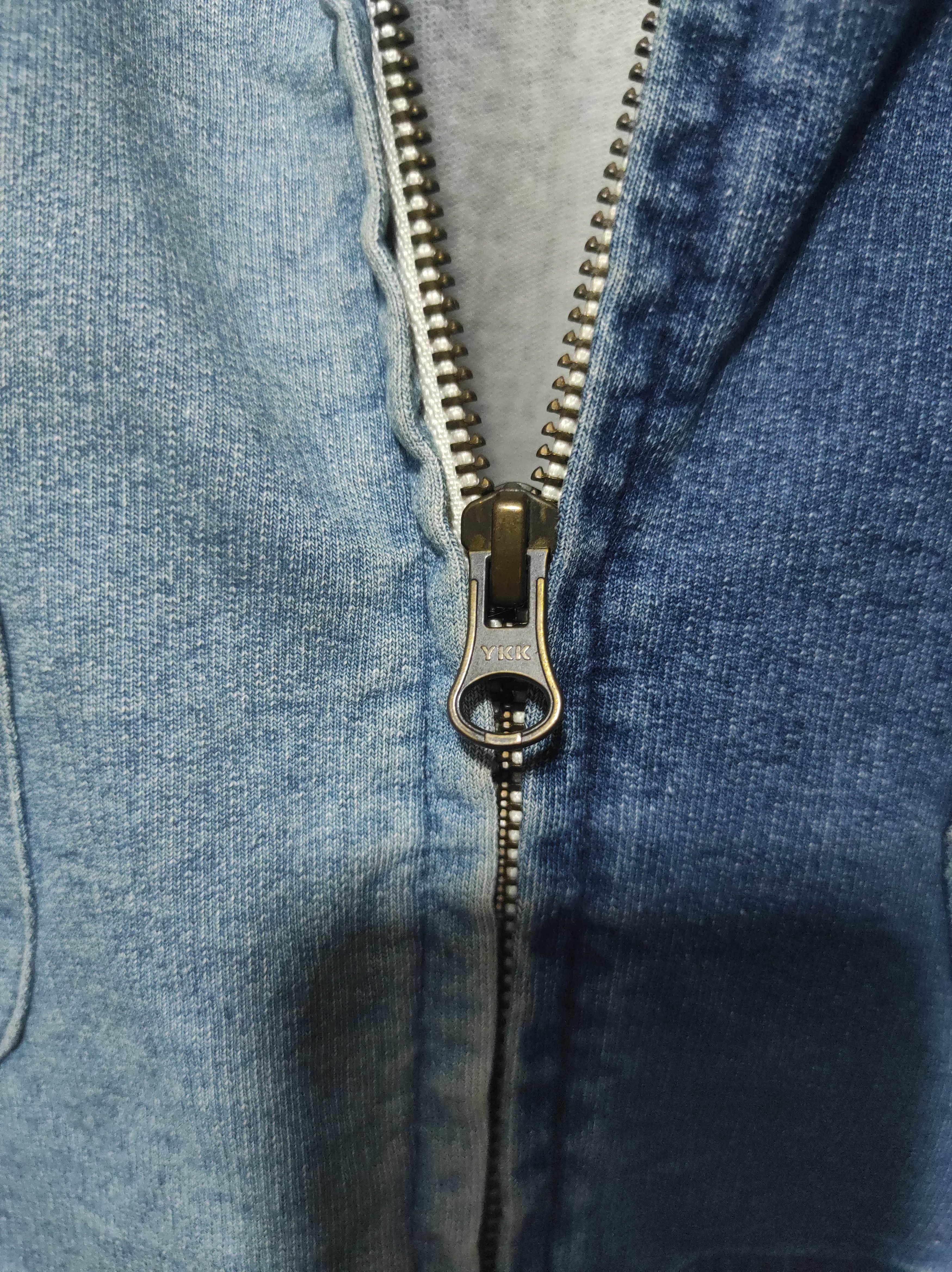 Hysteric Glamour Marine Style Casual wear Denim Zip Fur Hoodie i6w9 lgb style Size US M / EU 48-50 / 2 - 10 Thumbnail
