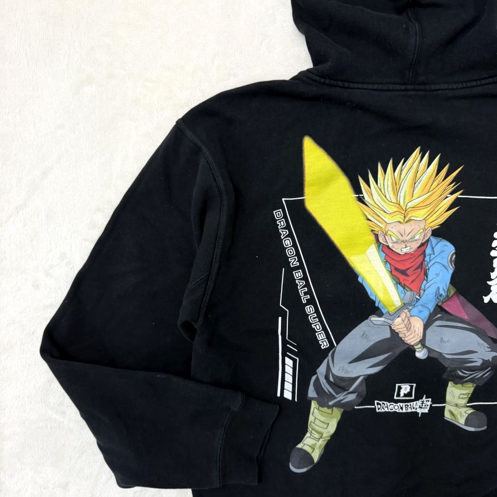 Primitive VINTAGE Dragon Ball Super Trunks Hoodie Mens Large Black Fleece Size US L / EU 52-54 / 3 - 7 Thumbnail