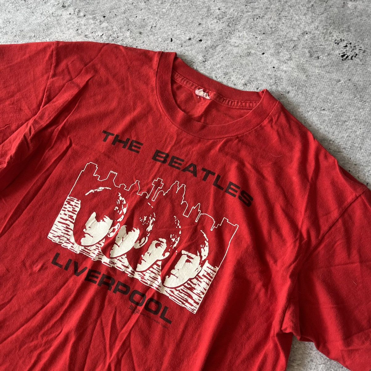 Band Tees × Vintage The beatles liverpool band tee L vintage single stitch 90s Size US L / EU 52-54 / 3 - 3 Thumbnail