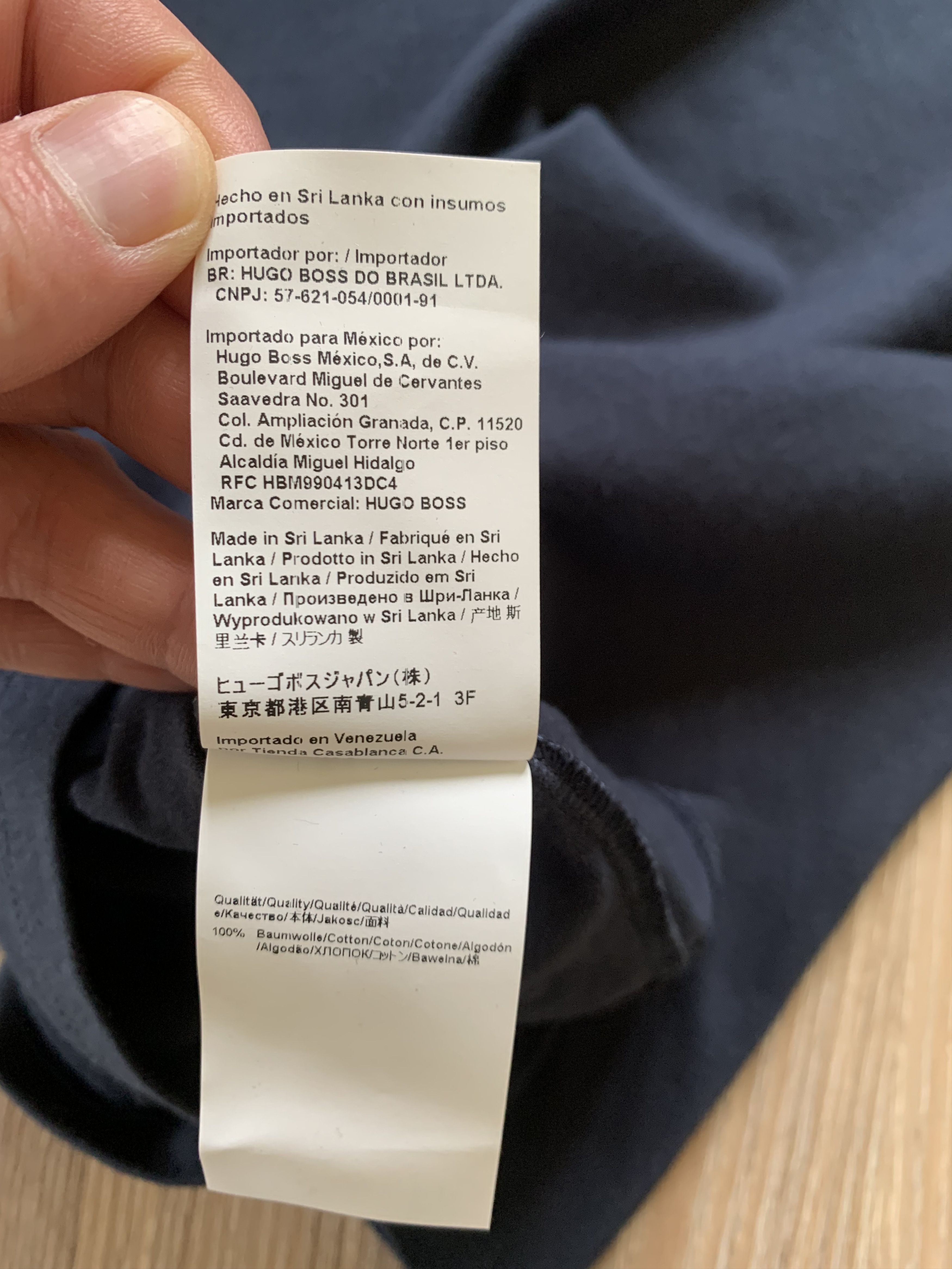 Hugo Boss Hugo Boss Basic Cotton T Shirt Size US M / EU 48-50 / 2 - 8 Thumbnail
