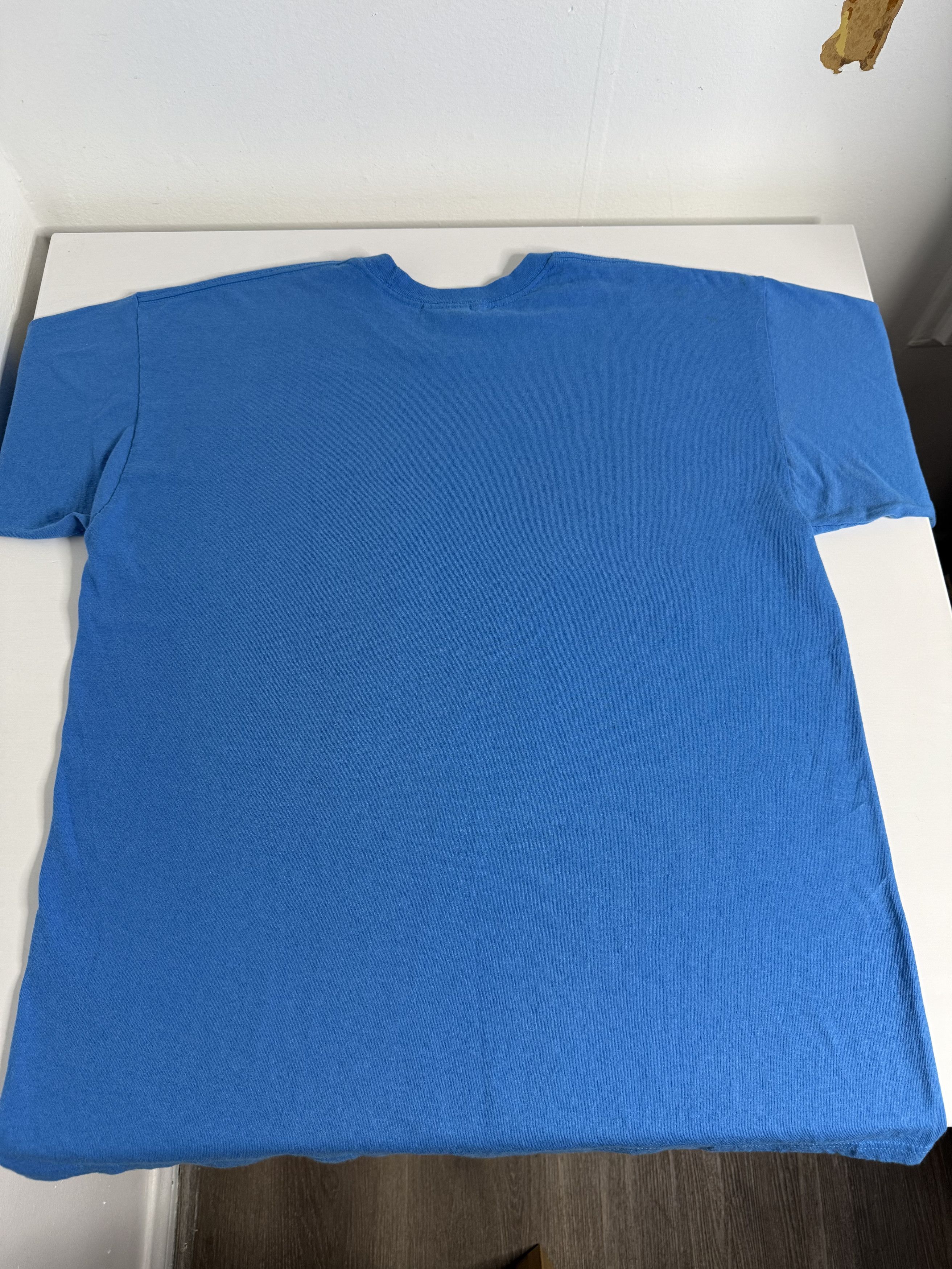 Nike Vintage Nike Micro Logo Tee "Blue" Size US M / EU 48-50 / 2 - 4 Thumbnail