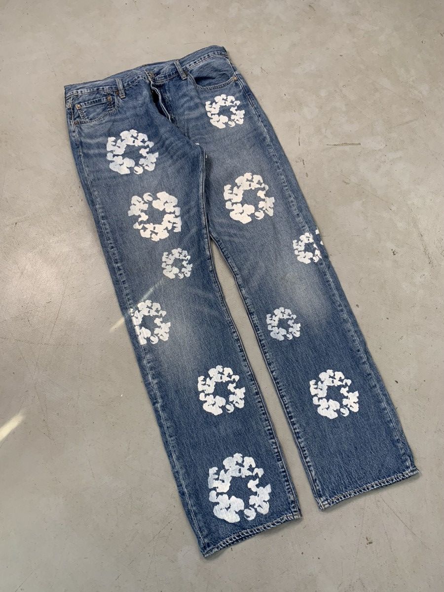 Levi's Vintage Levi’s printed denim Size US 36 / EU 52 - 2 Thumbnail